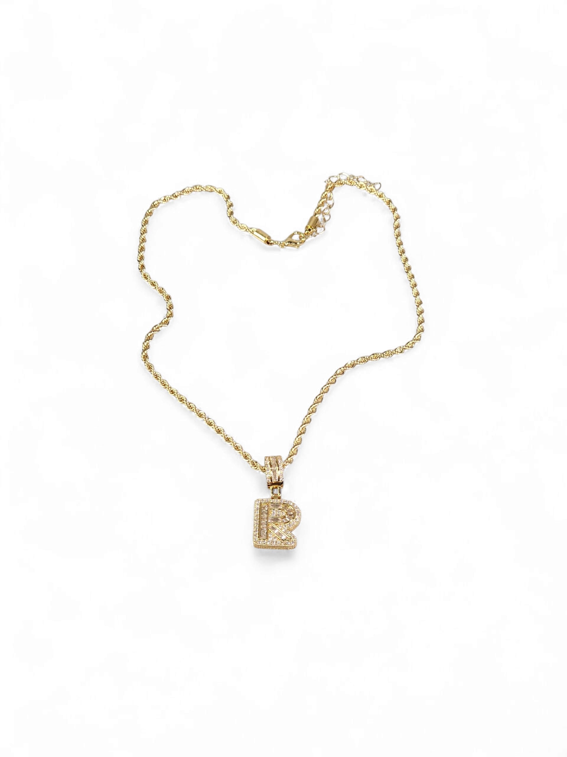 Colar Inicial (R) Zirconia