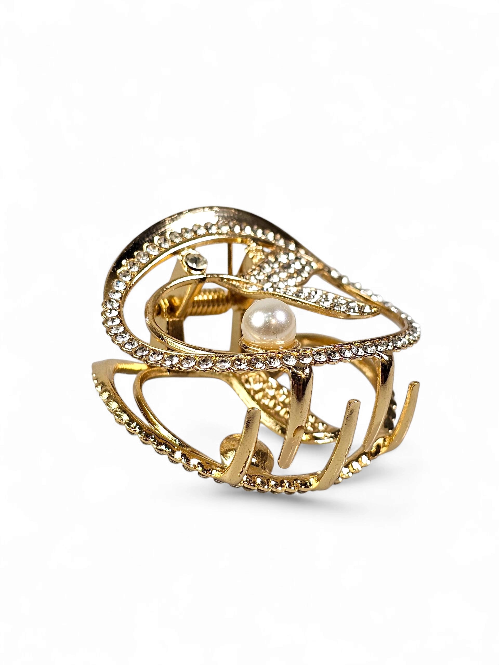 Prendedor de Cabelo Cristal Média 011