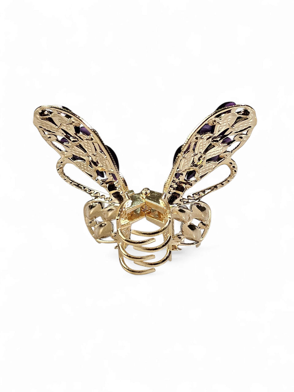 Prendedor Cristal Borboleta Grande 062