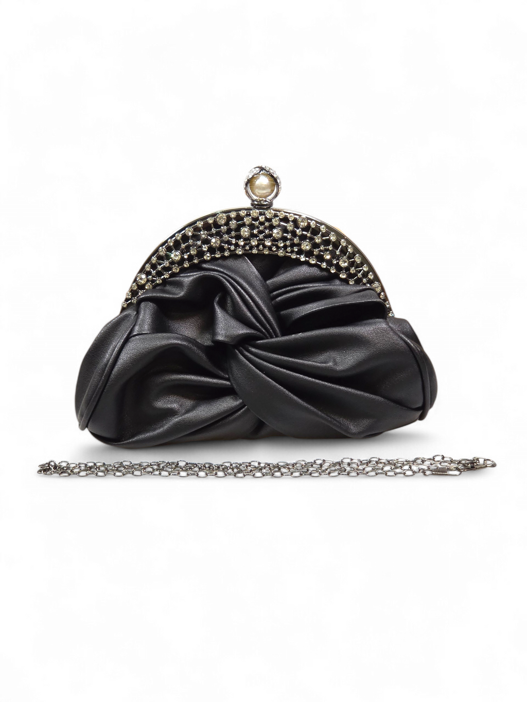 Bolsa Clutch Cristal Preto 1077