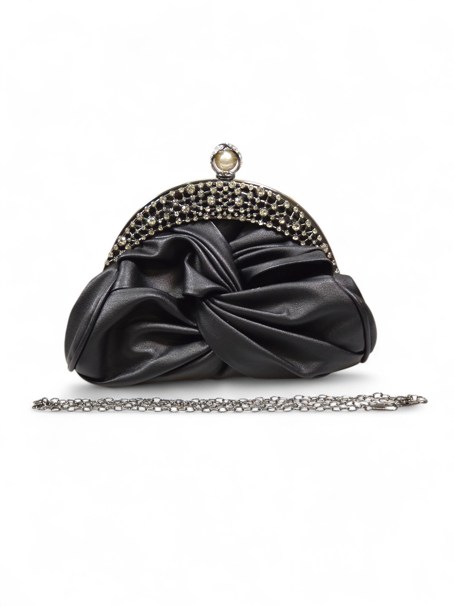 Bolsa Clutch Cristal Preto 1077