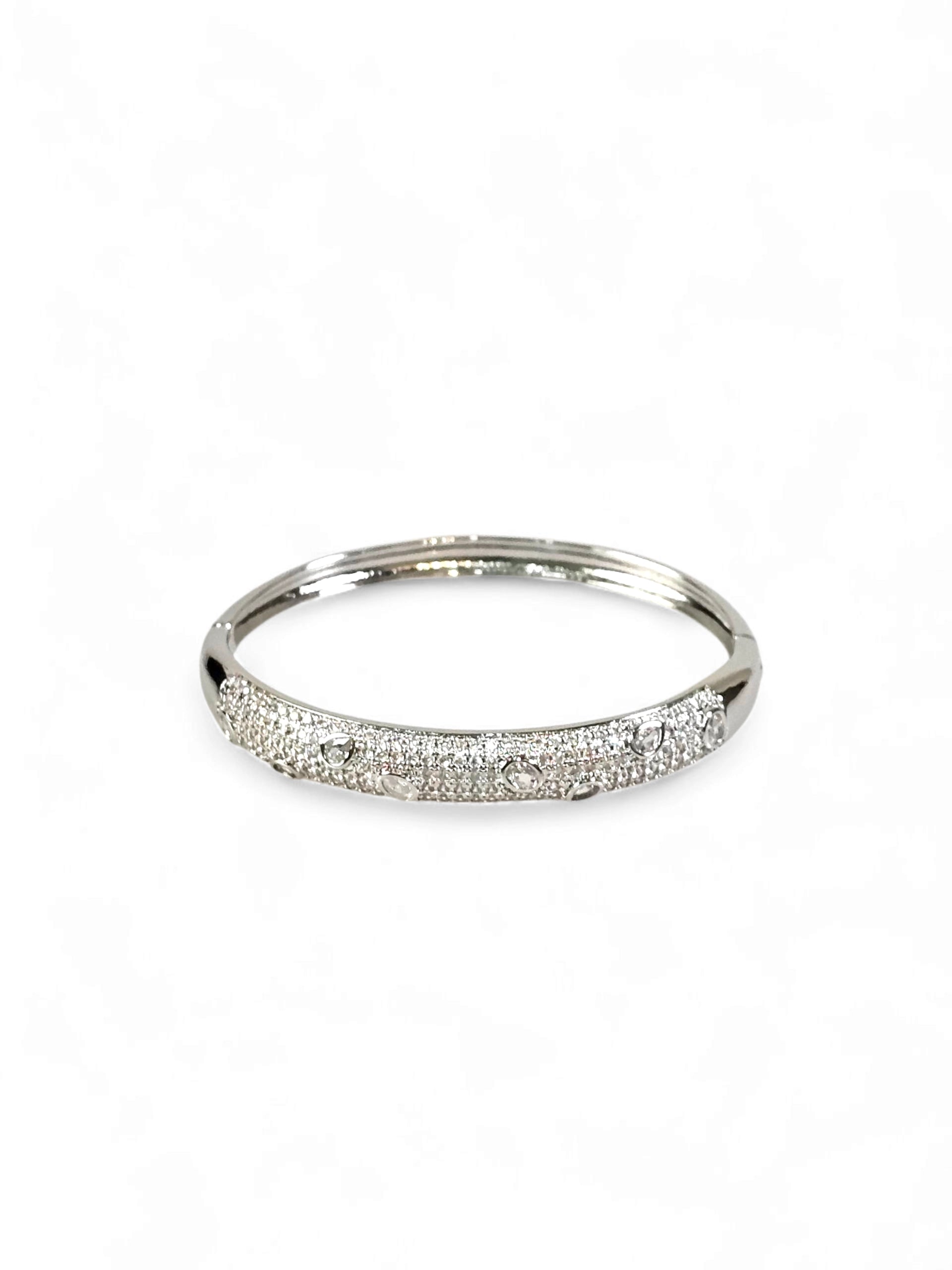 Pulseira Cristal Zirconia Prata 010