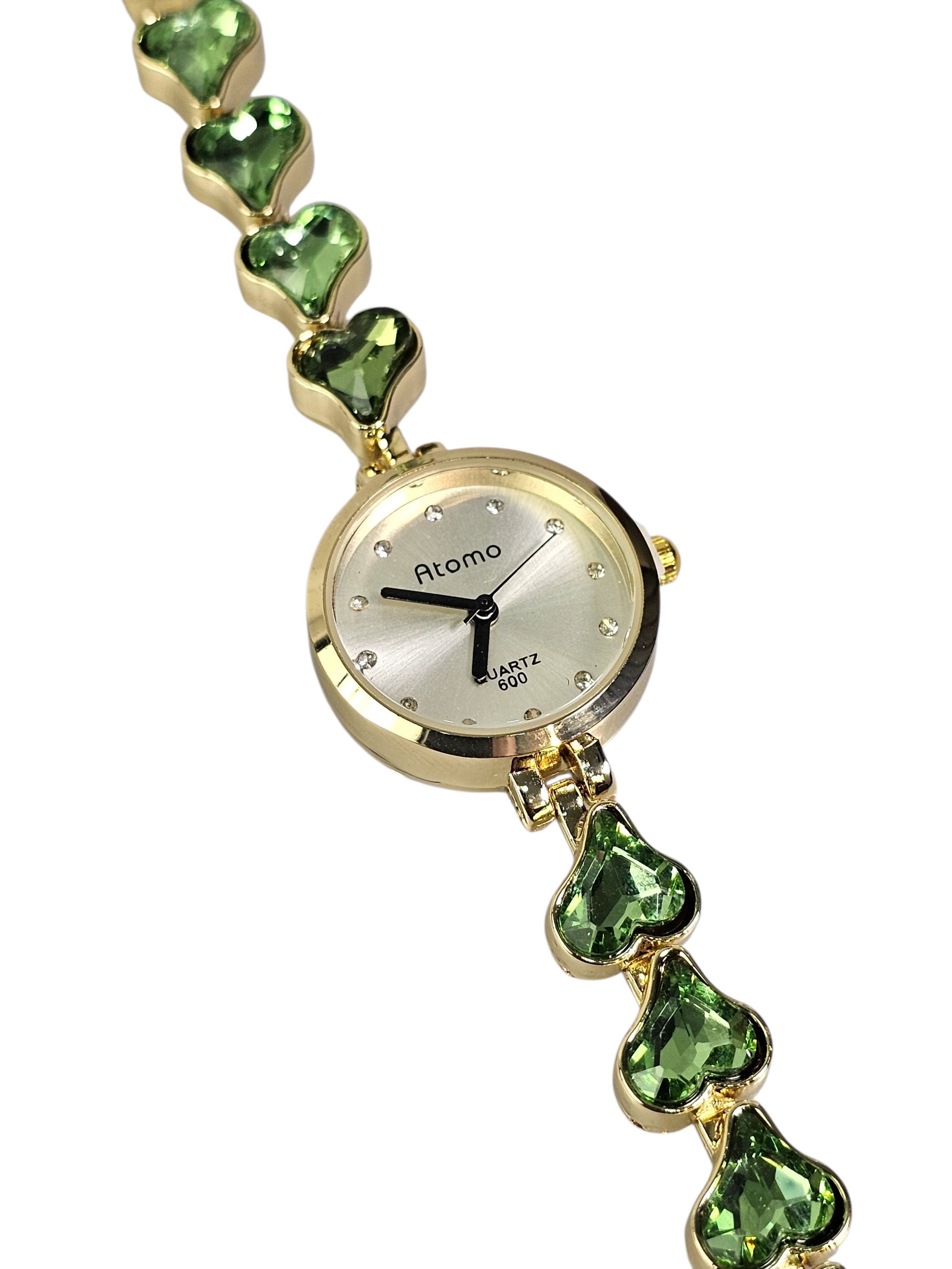 Relógio Prova d’Água com Pulseira Folheada 026