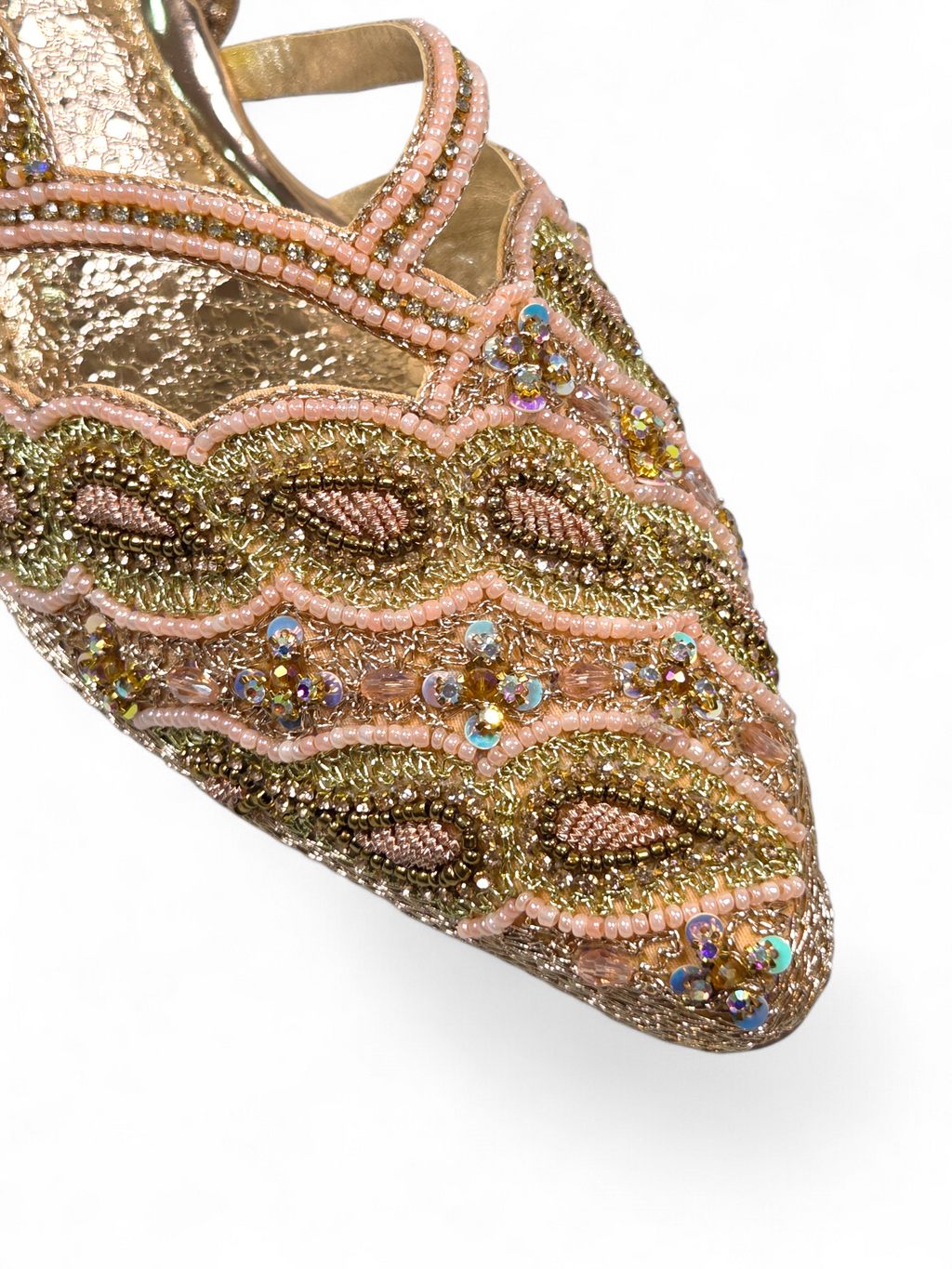 Mule 9839 Bronze Salto Médio