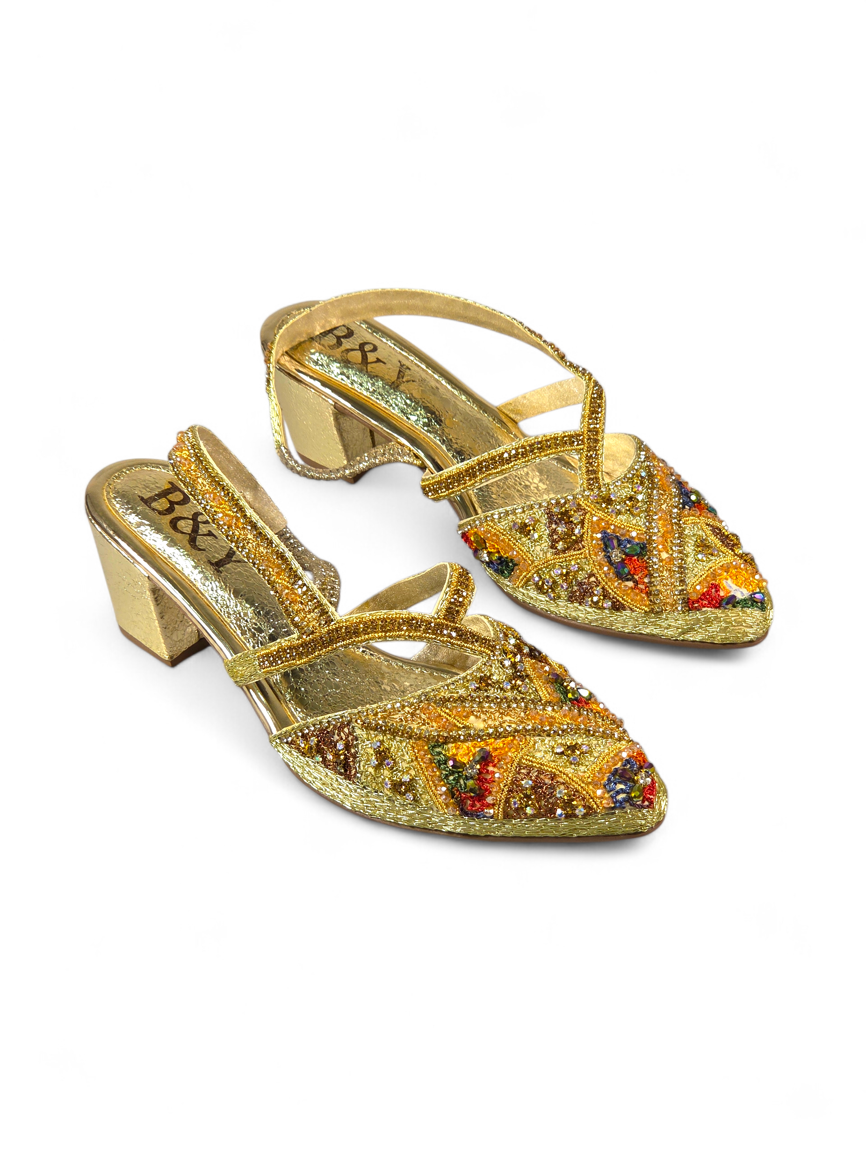 Mule 9484 Dourado Salto Médio