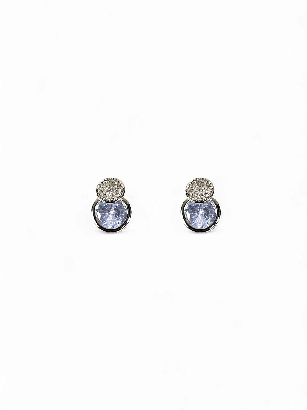 Brinco Zirconia Prata 008