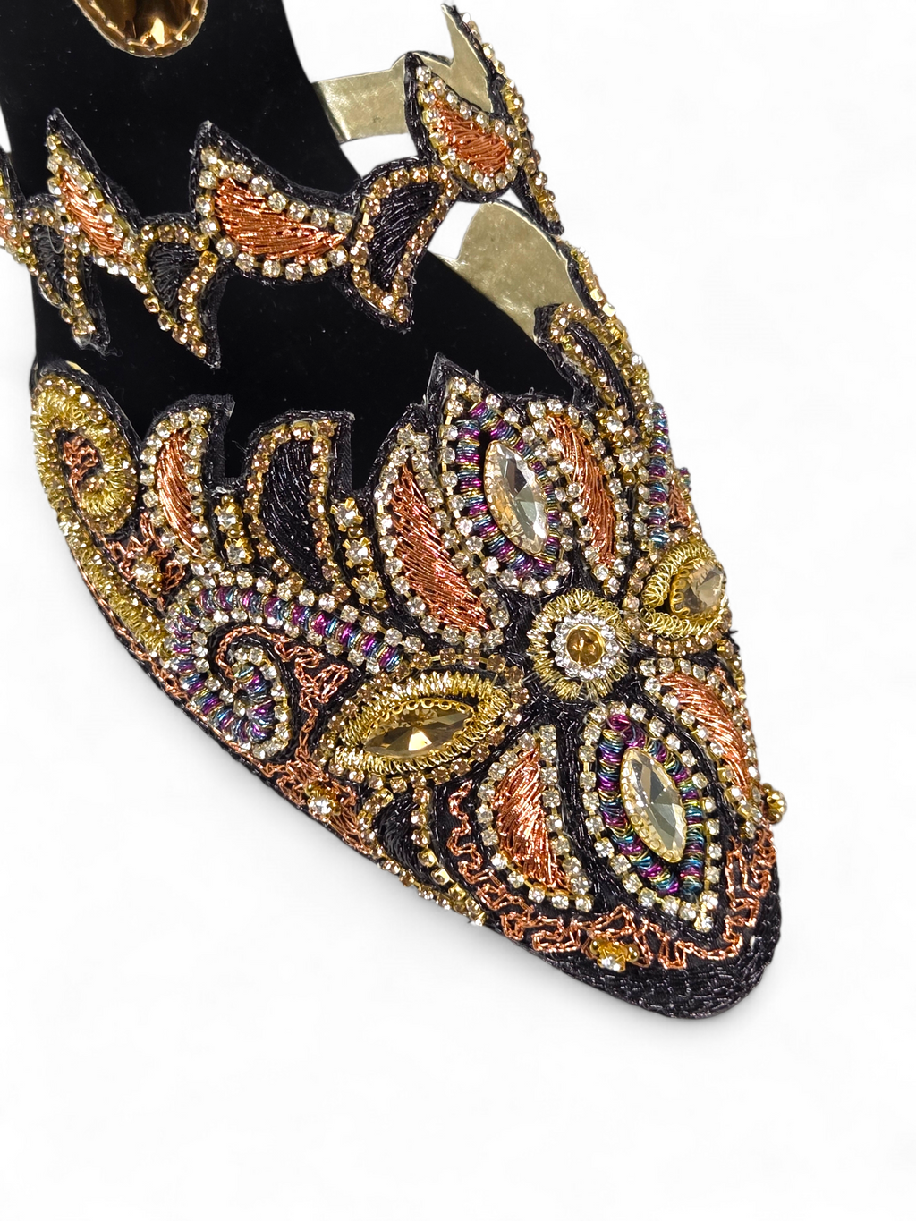 Mule 9776 Preto Salto Médio