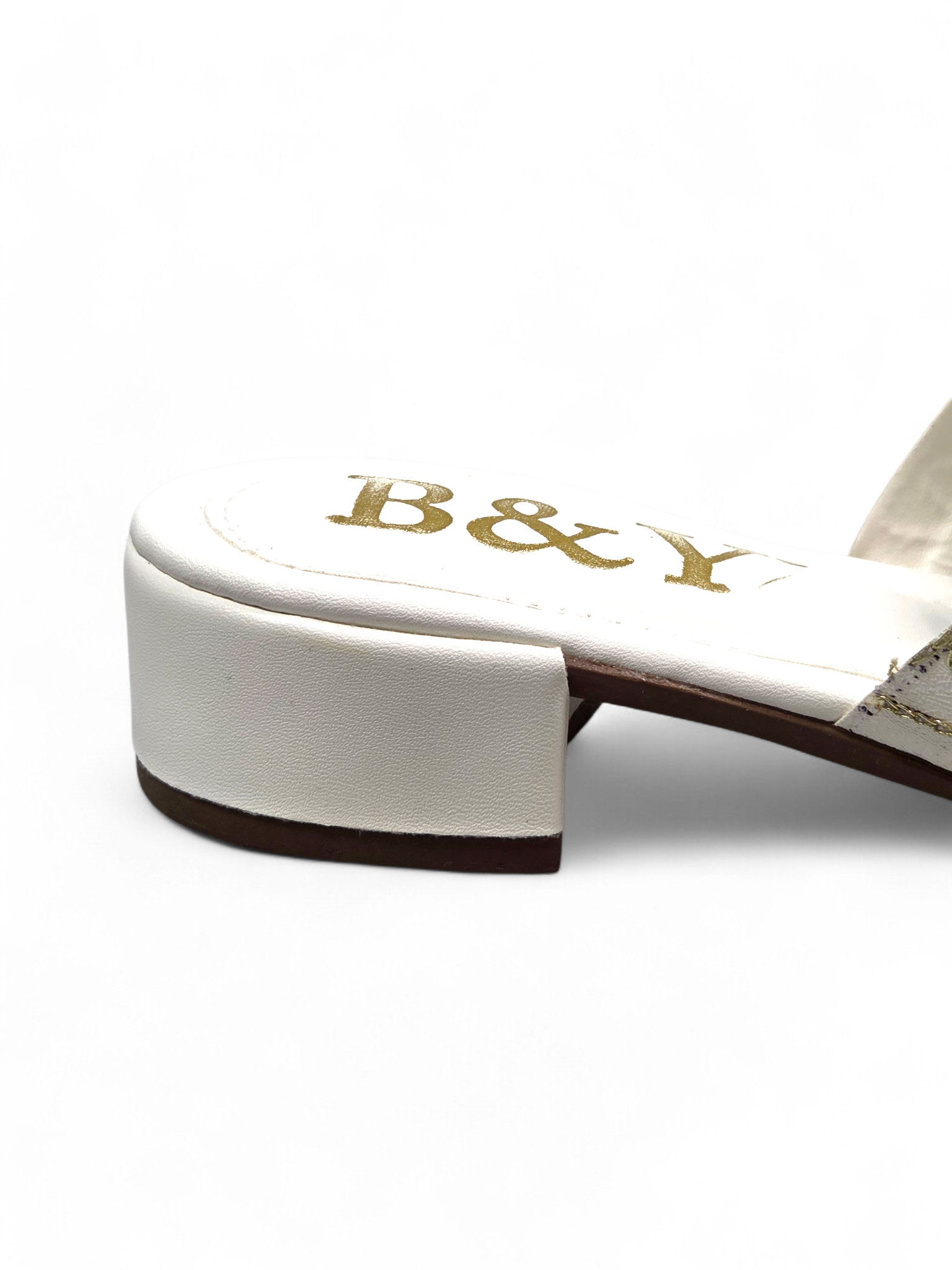 Chinelo 9296 Branco Salto Bloco