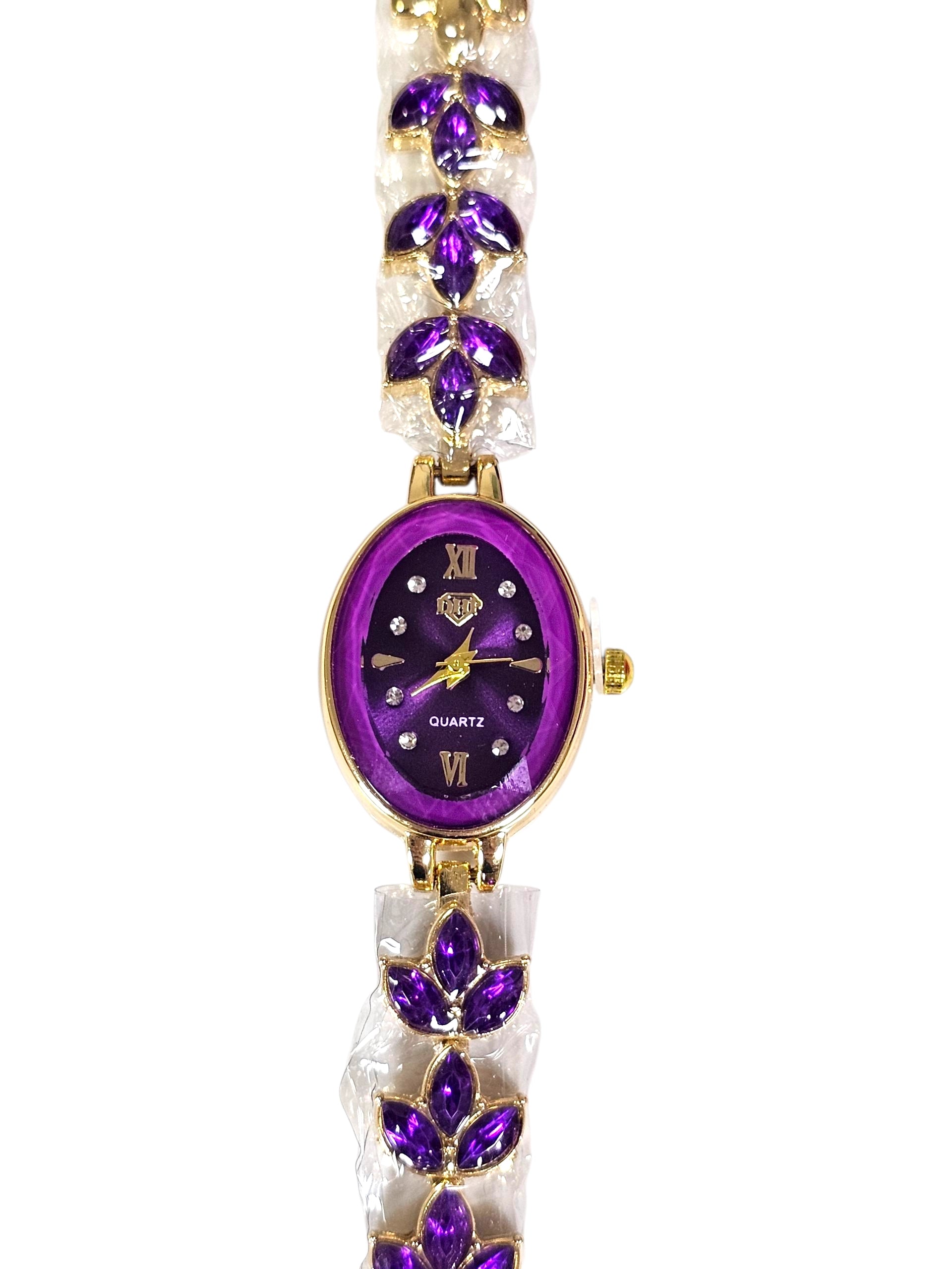 Relógio Prova d’Água com Pulseira Folheada 003