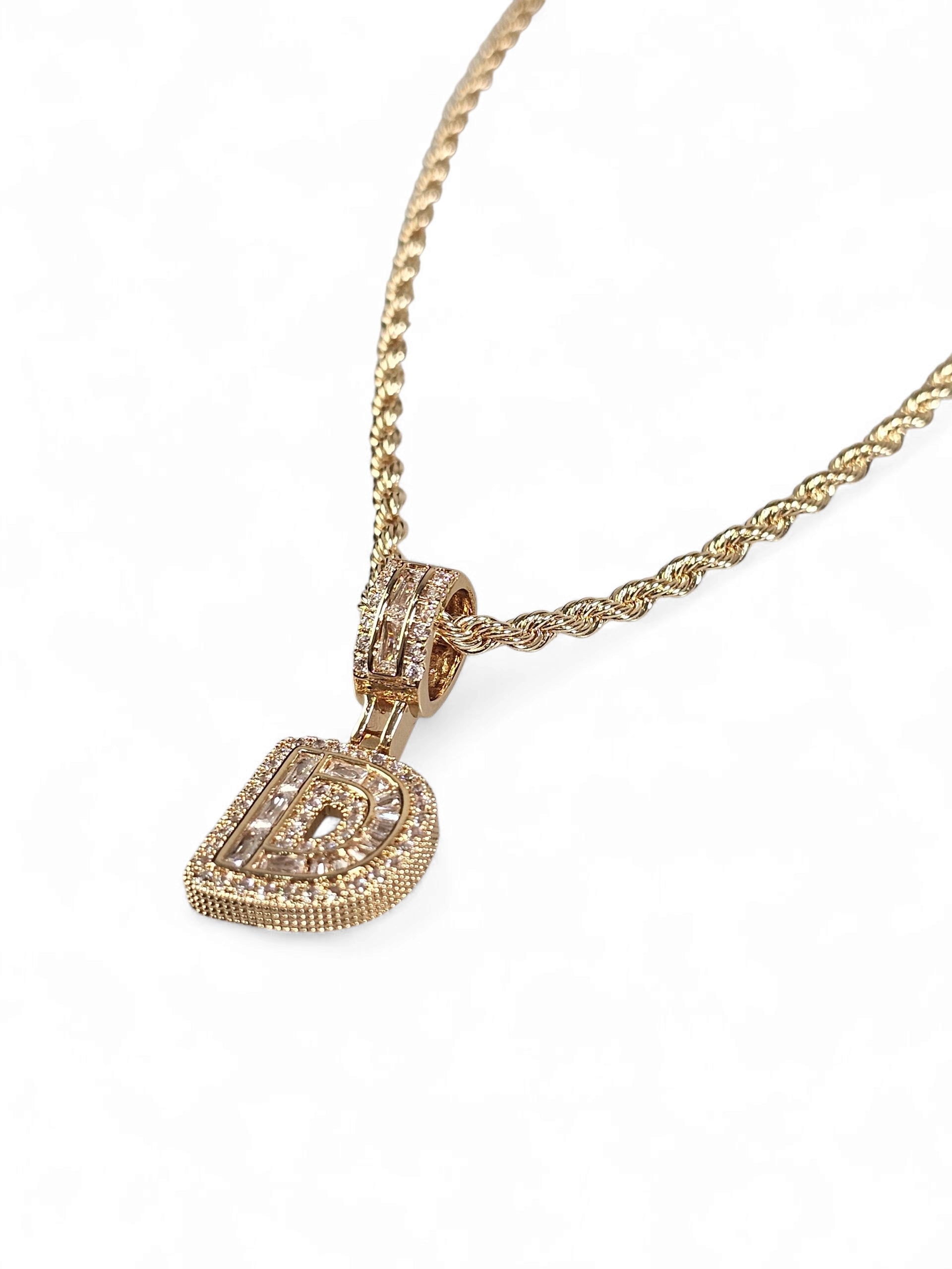 Colar Inicial (D) Zirconia