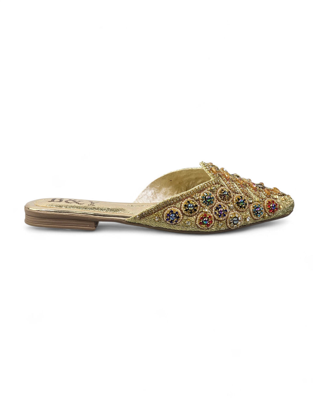 Mule 9519 Dourado Sem Salto