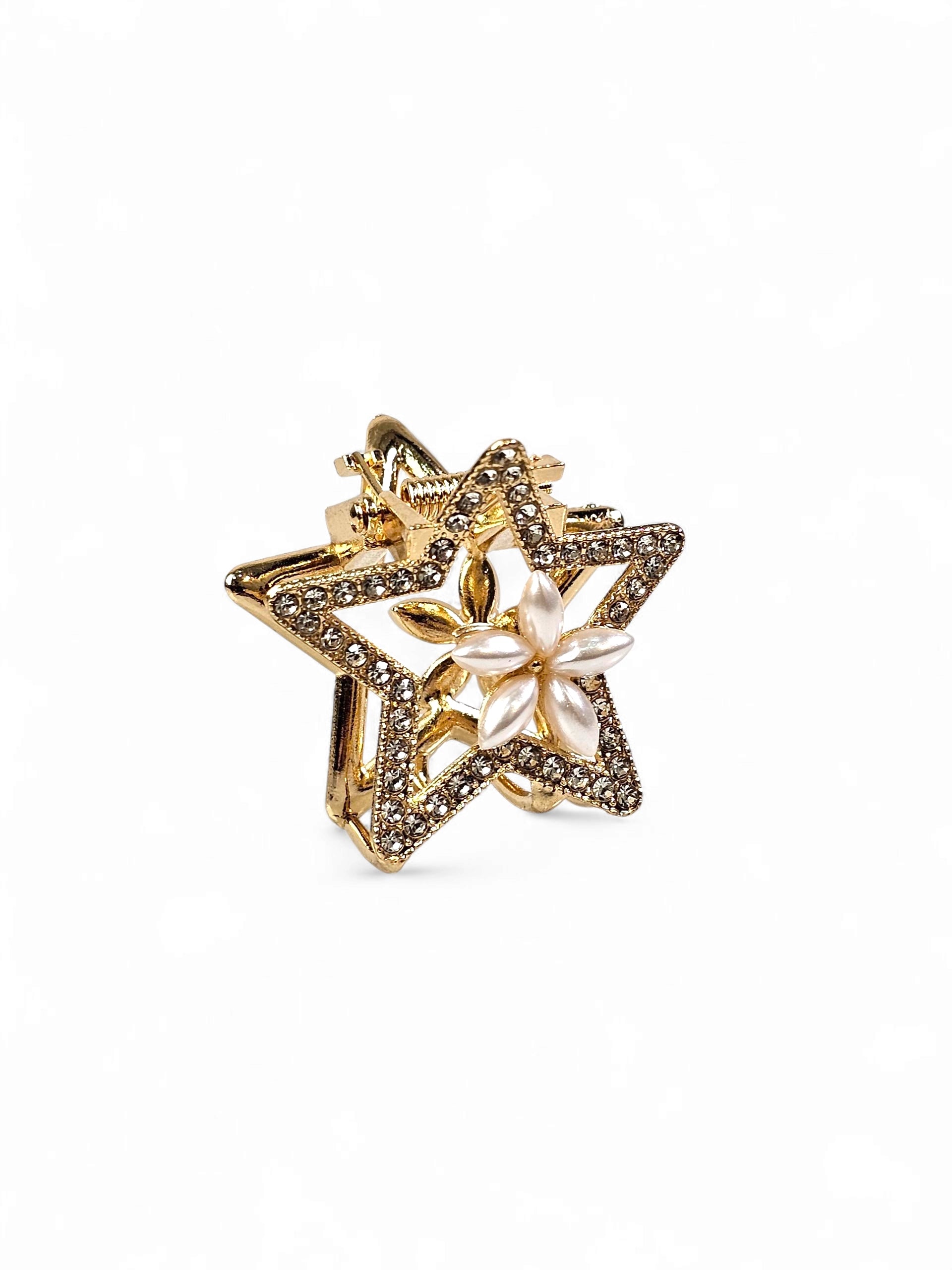 Prendedor de Cabelo Cristal Média 013