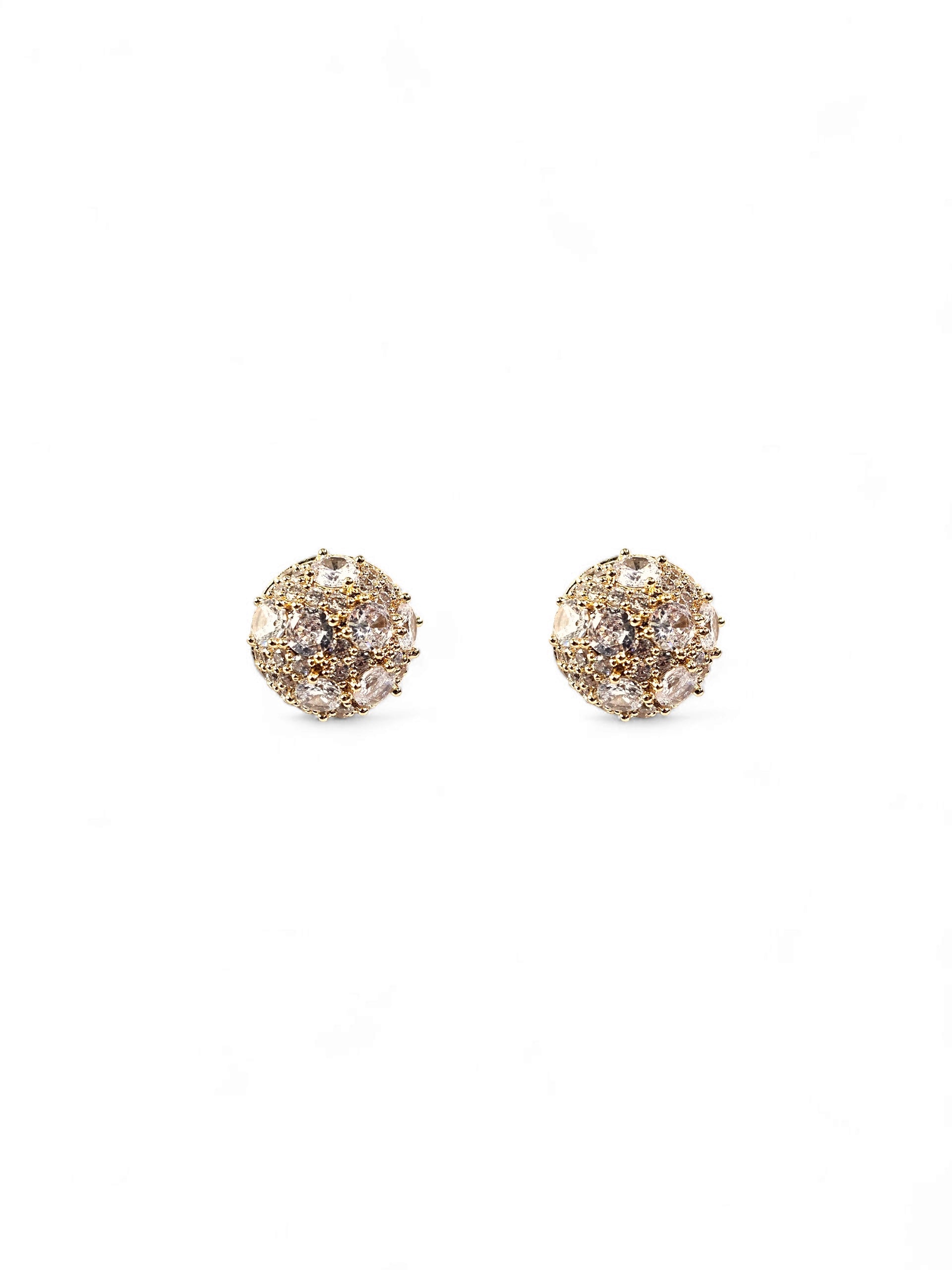 Brinco Zirconia Dourado 005