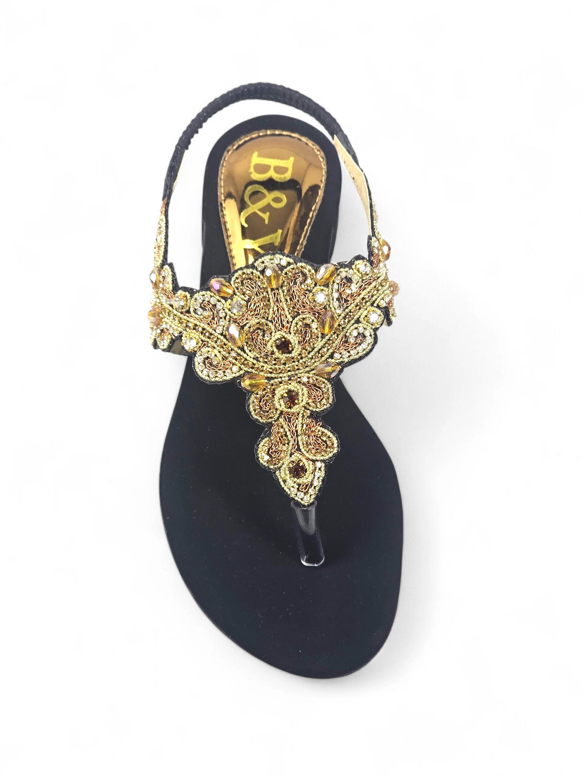 Sandália 9378 Preto Com Salto Bloco 3cm