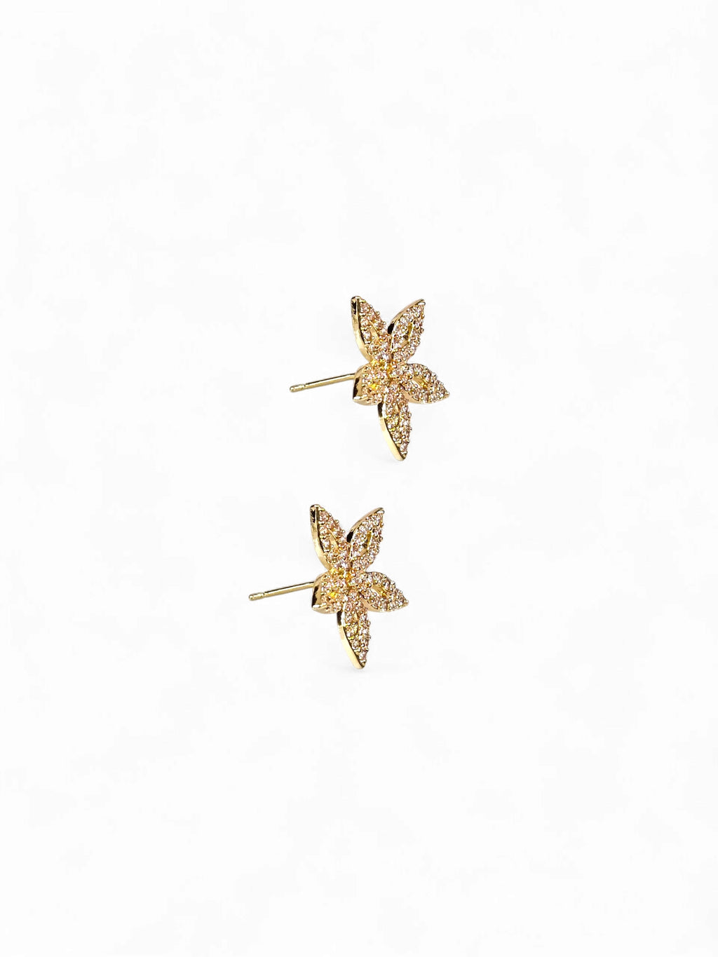 Brinco Zirconia Dourado 025