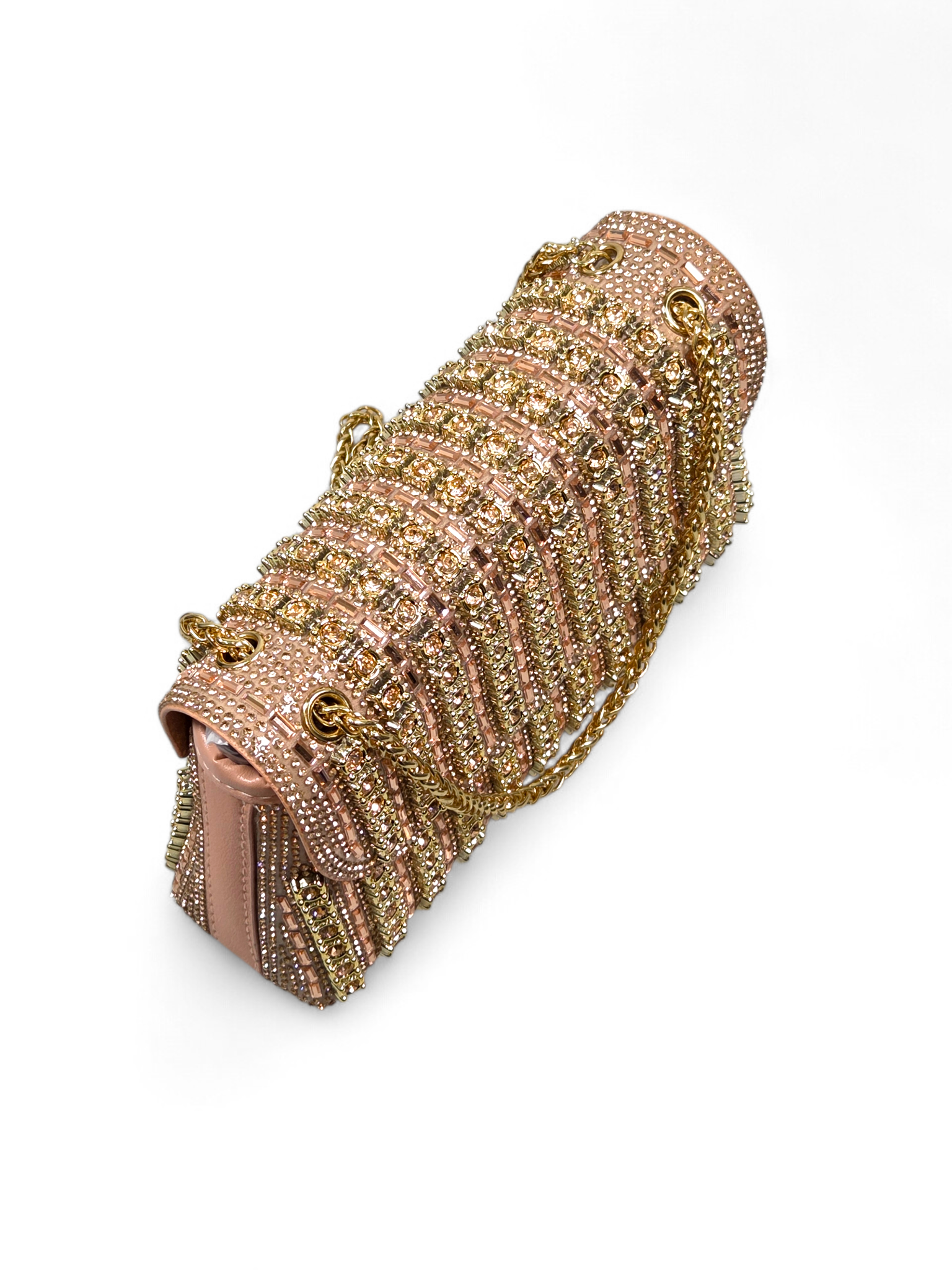 Bolsa Clutch Cristal Champagne 1063