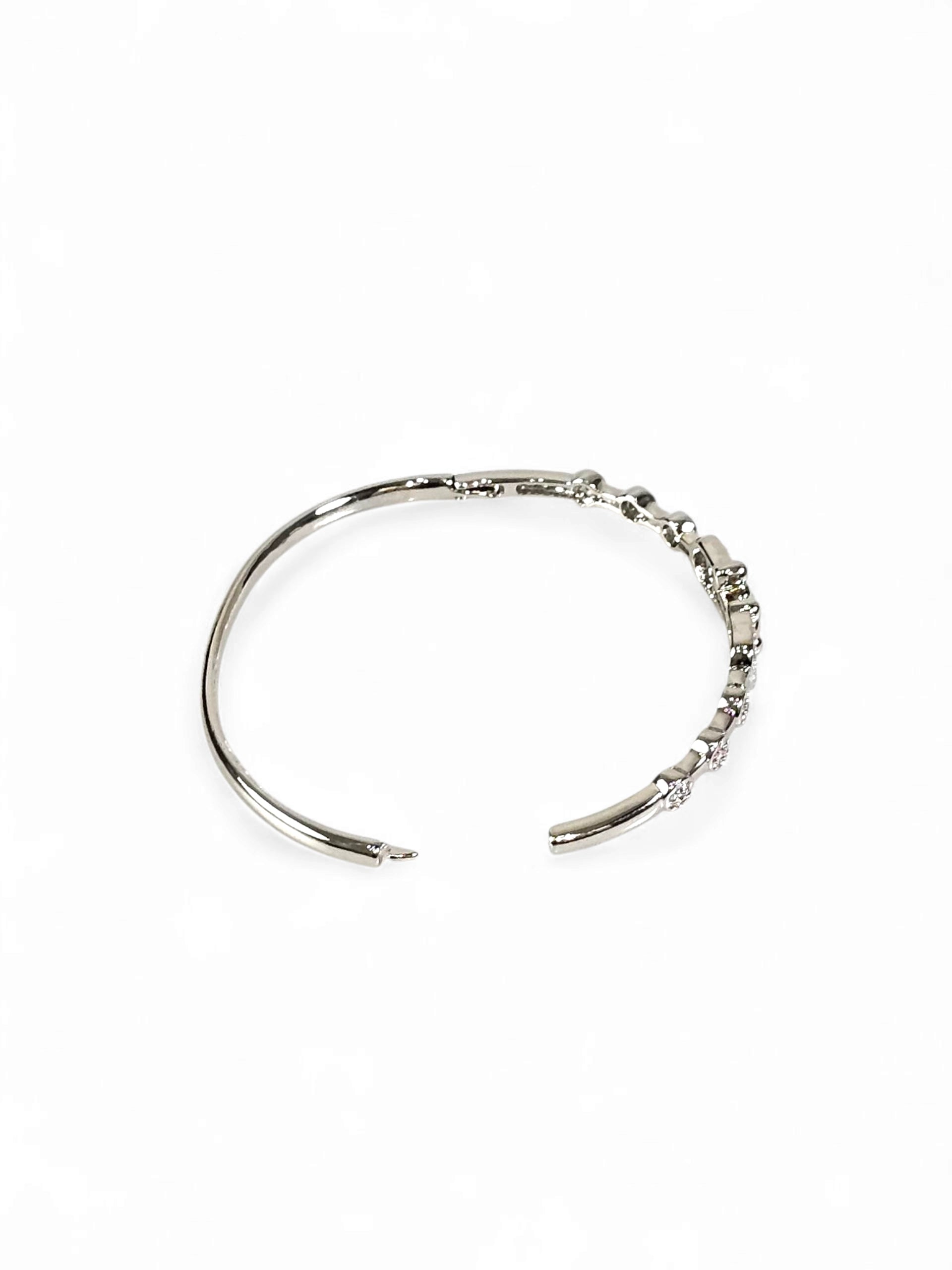 Pulseira Cristal Zirconia Prata 012