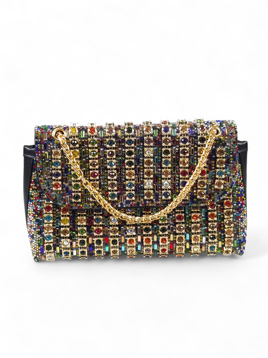 Bolsa Luxo Cristal Preto 1043