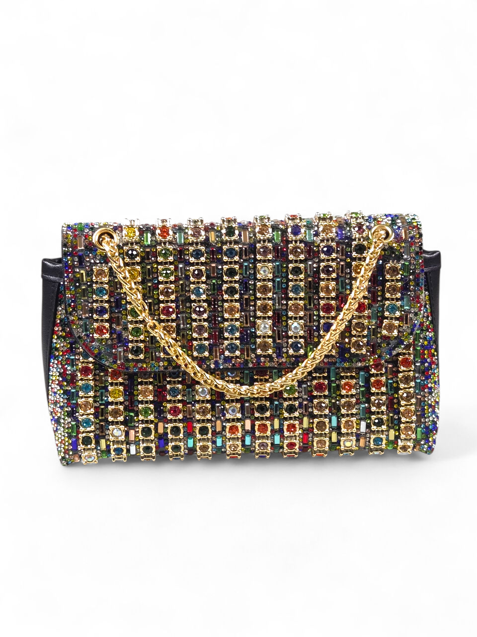 Bolsa Luxo Cristal Preto 1043