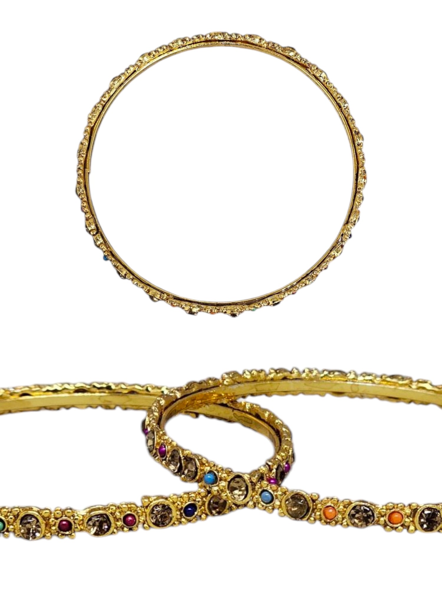 Pulseira Dourada 1001 Kit com 2