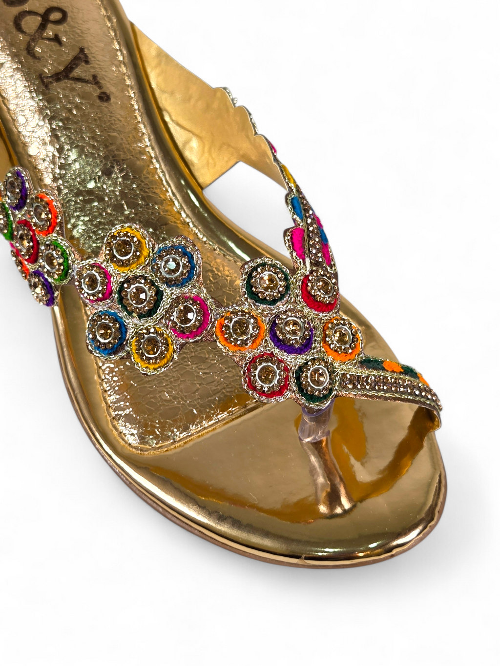 Chinelo 9817 Bronze Salto Bloco