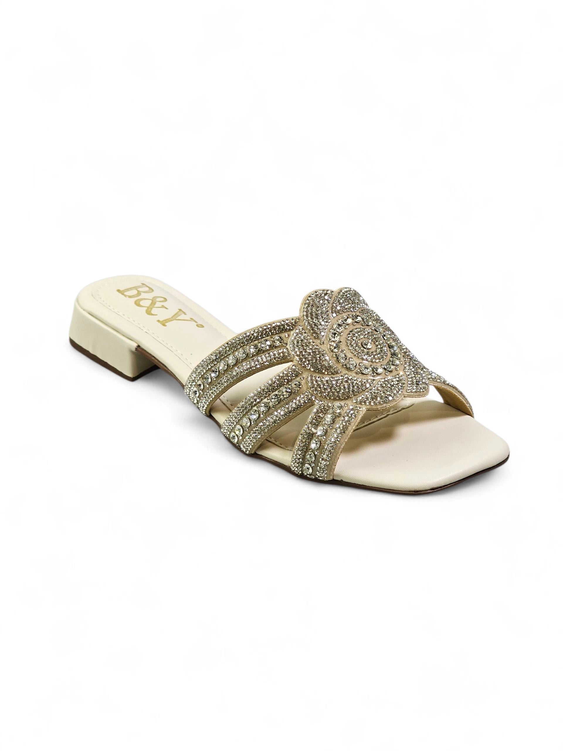 Tamanco 3006 Branco Salto Baixo