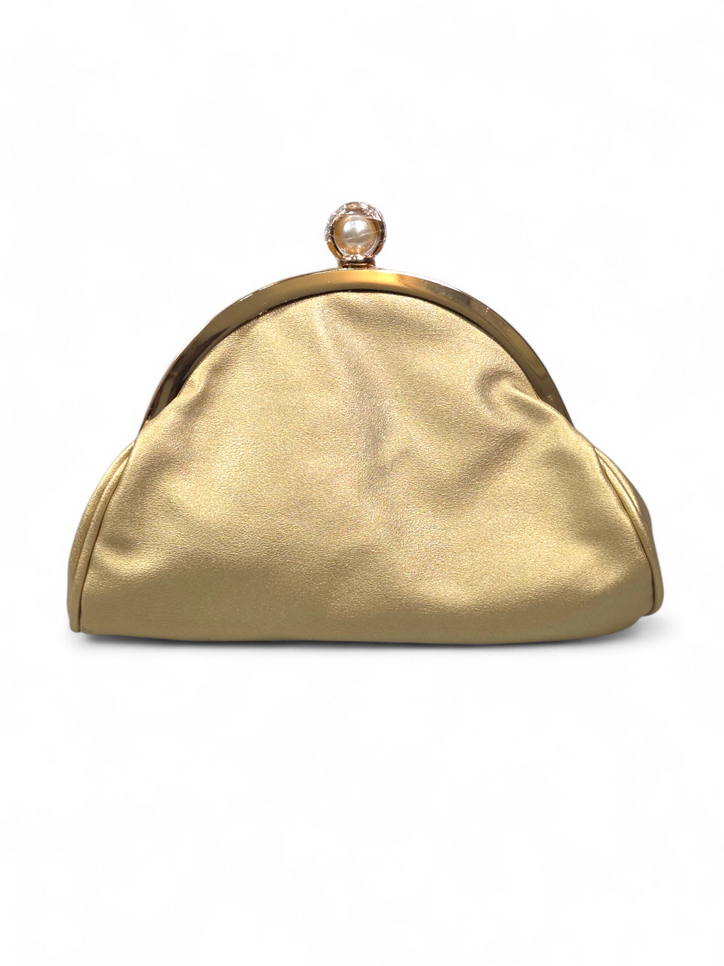 Bolsa Clutch Cristal Bege 1072