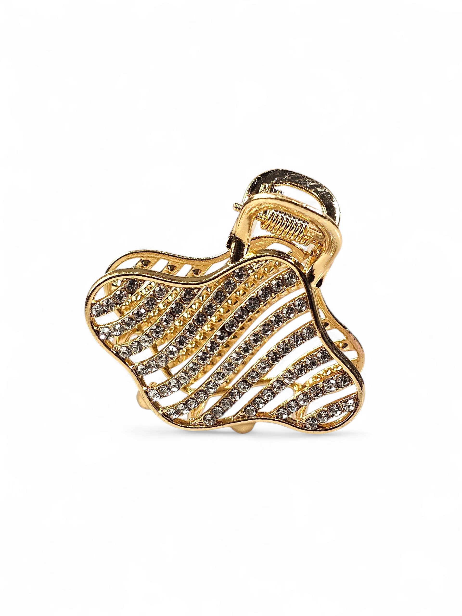 Prendedor de Cabelo Cristal Média 014