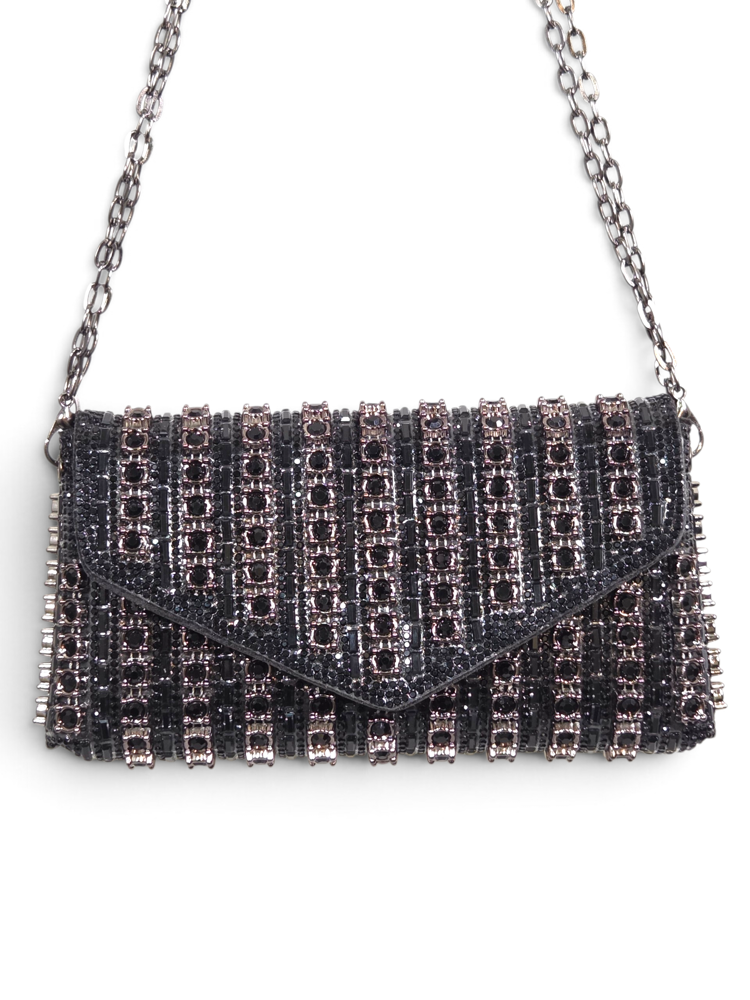 Carteira Royal Clutch Cristal Preto 1104