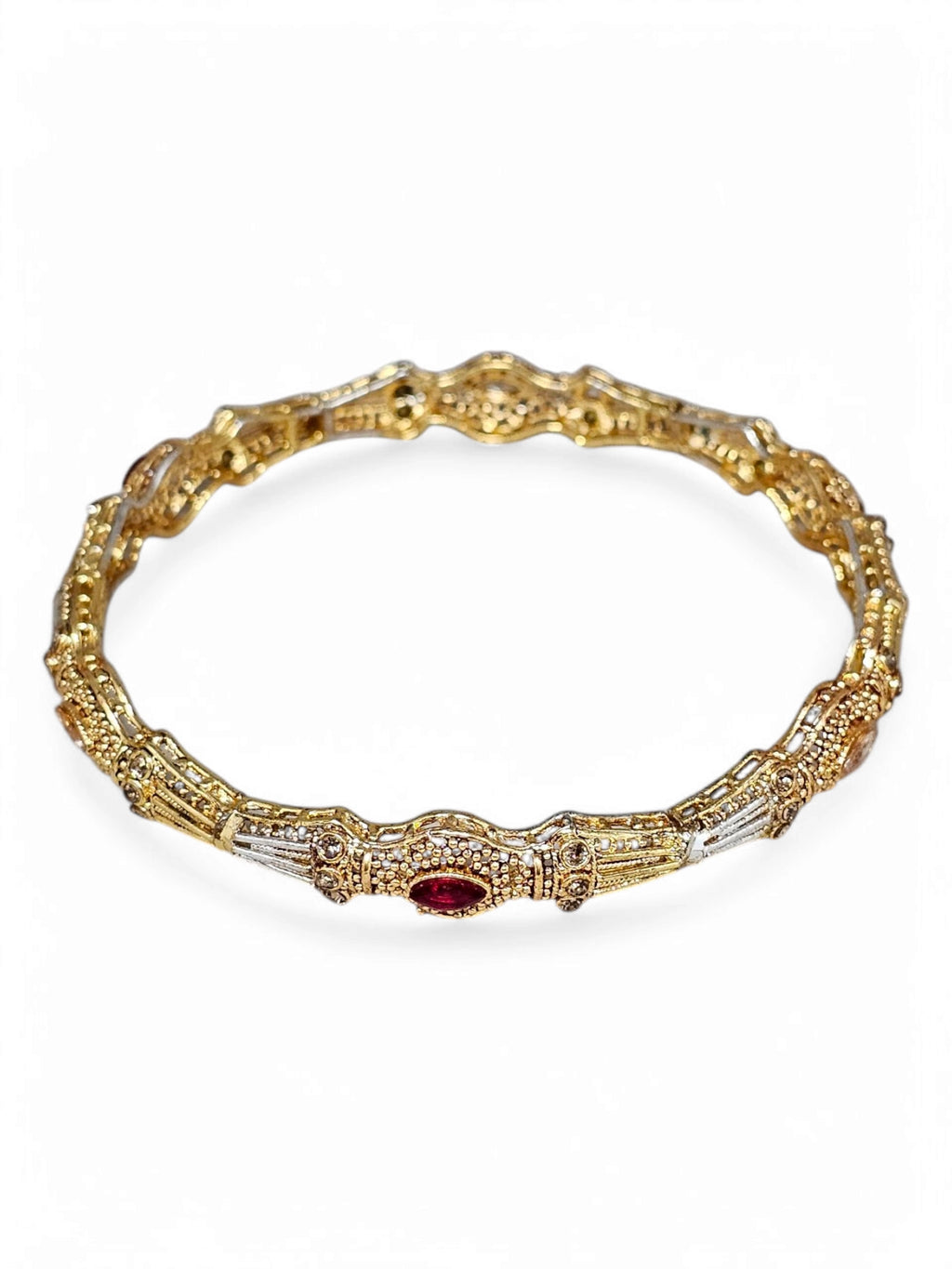 Pulseira Dourada 1008 Semi Joia