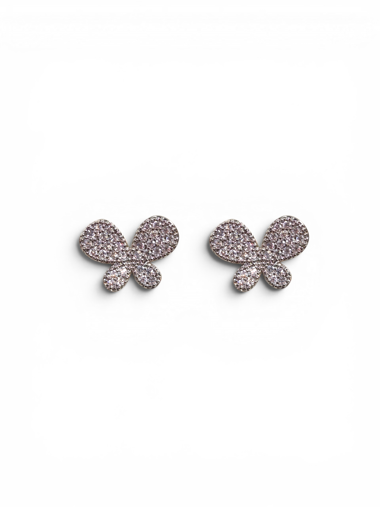 Brinco Cristal Zirconia Prata #2036