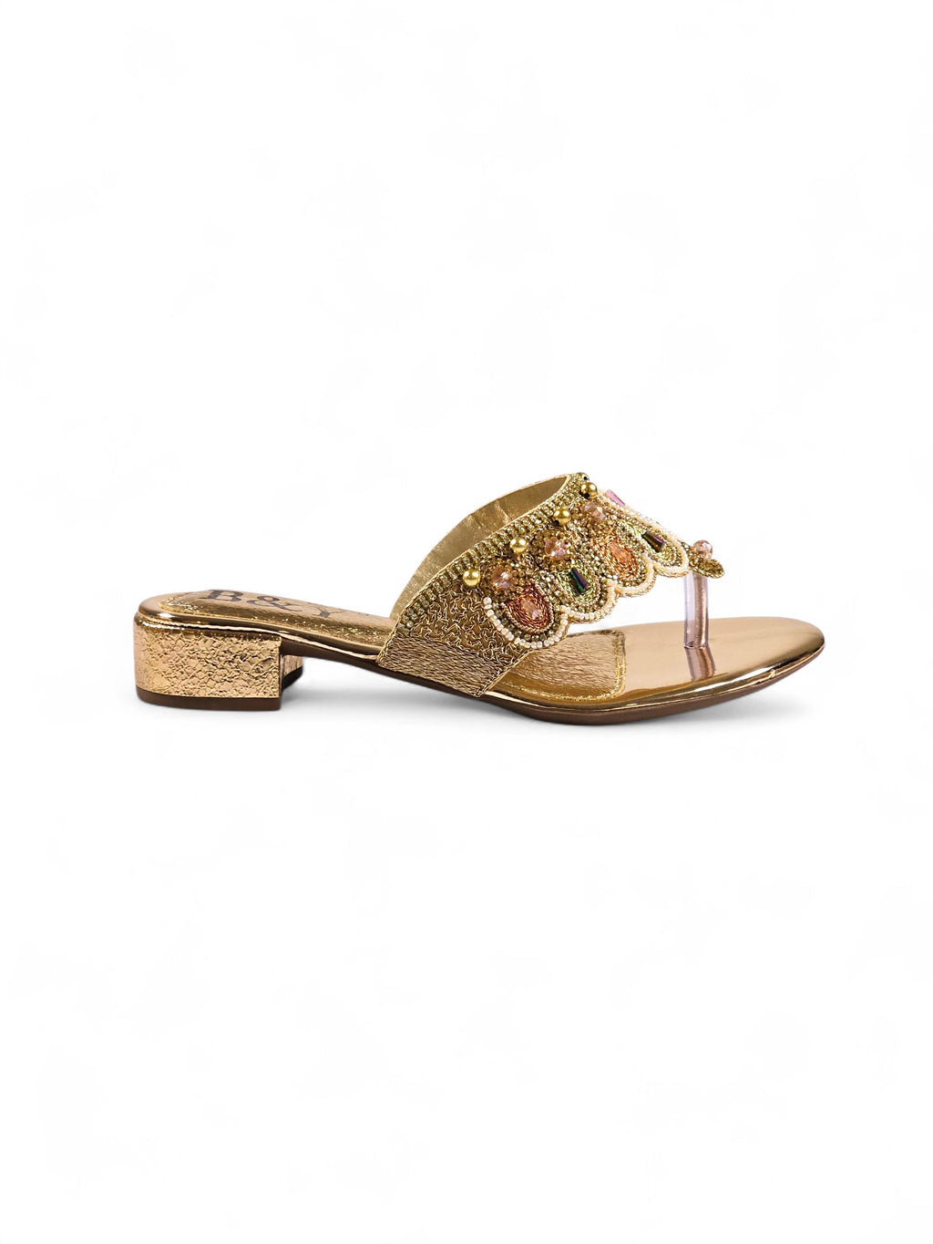Chinelo 9622 Bronze Salto Bloco