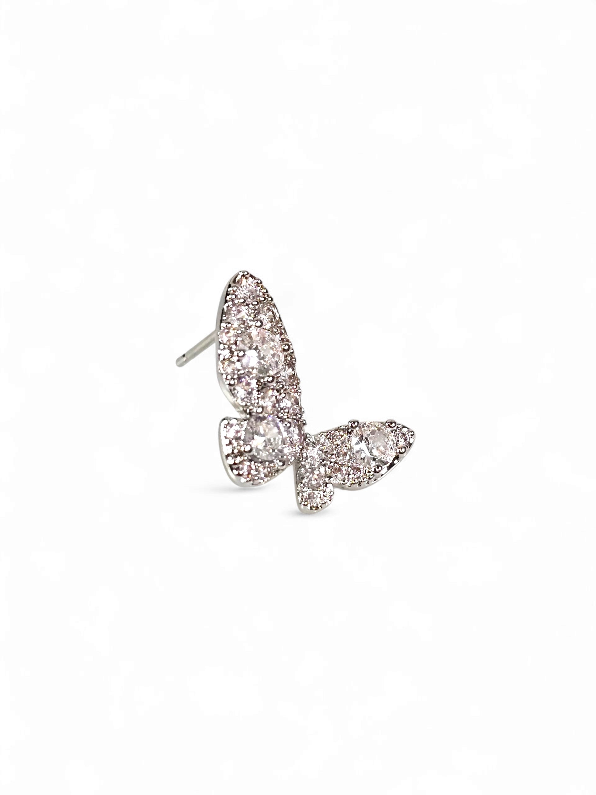 Brinco Zirconia Prata 004