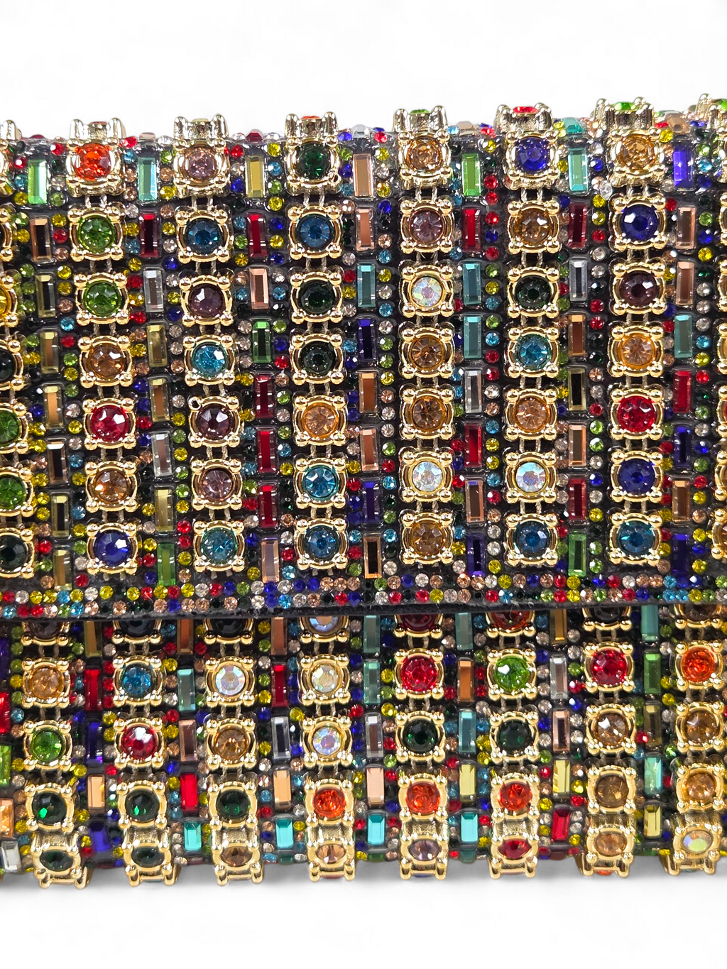 Bolsa Luxo Cristal Preto 1043