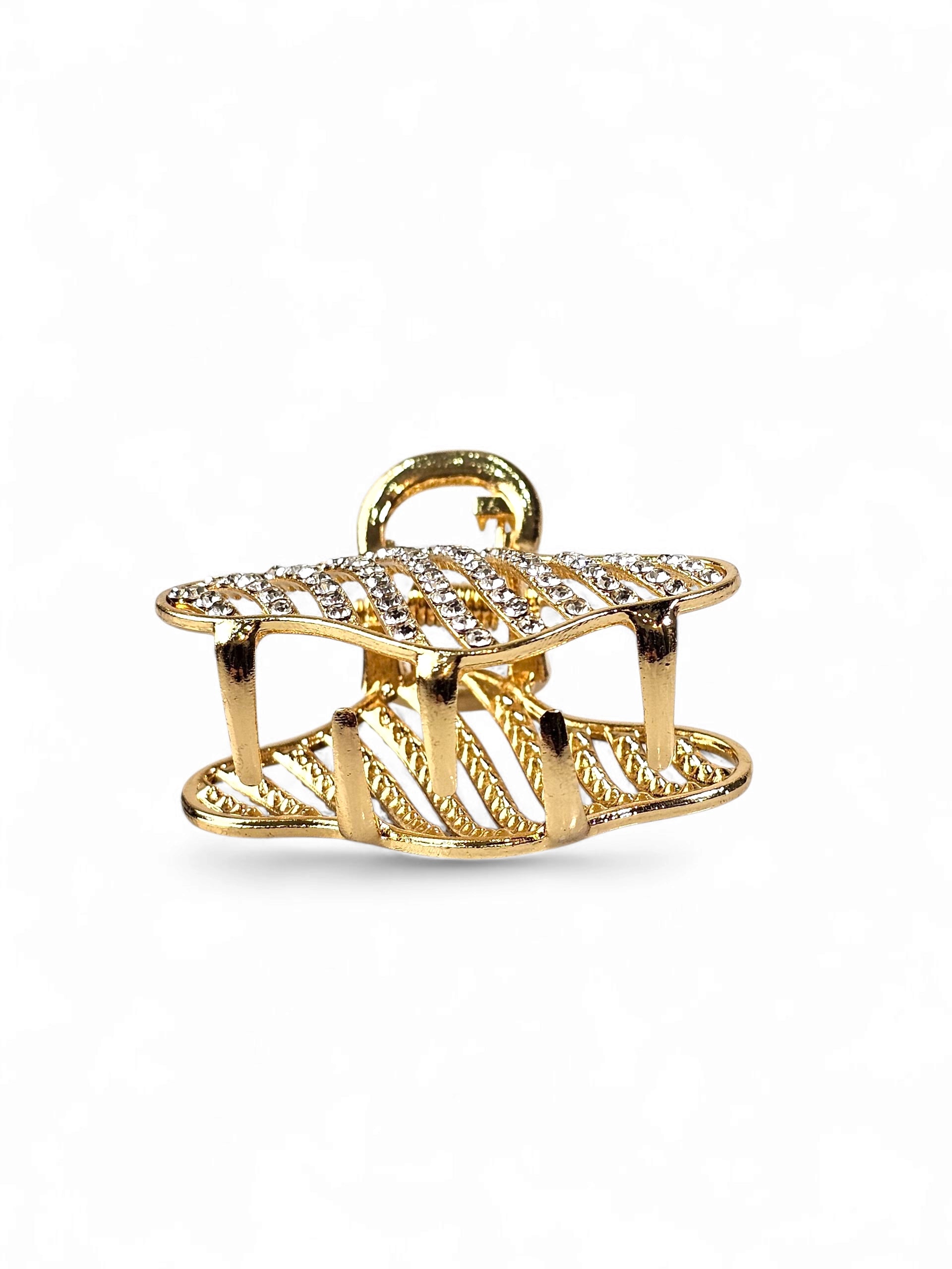 Prendedor de Cabelo Cristal Média 014