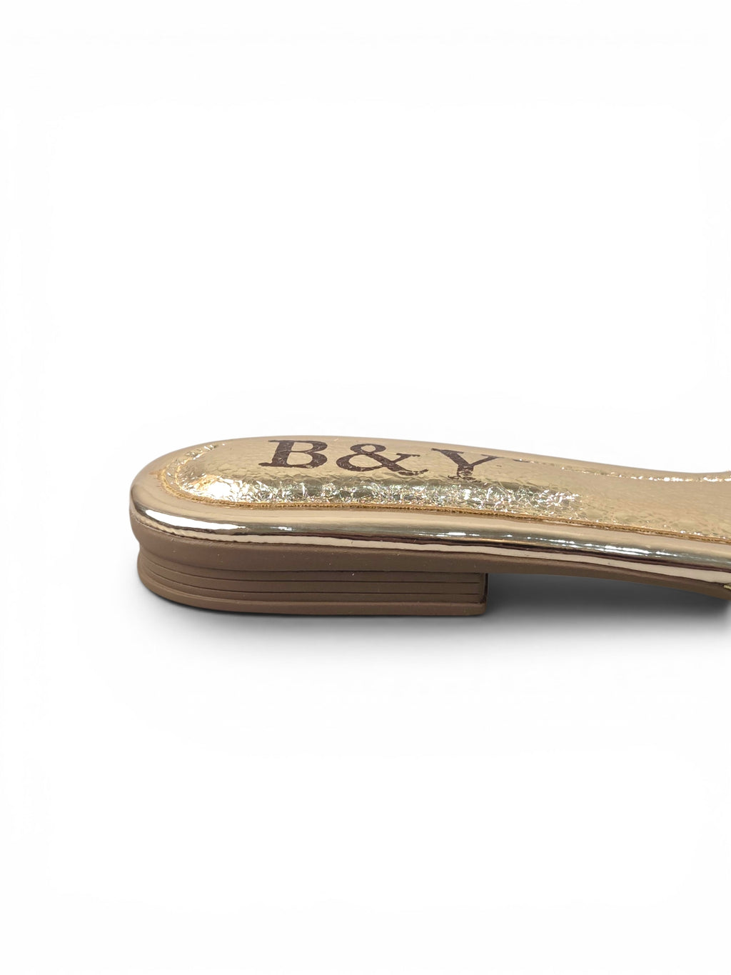 Mule 9563 Dourado Sem Salto