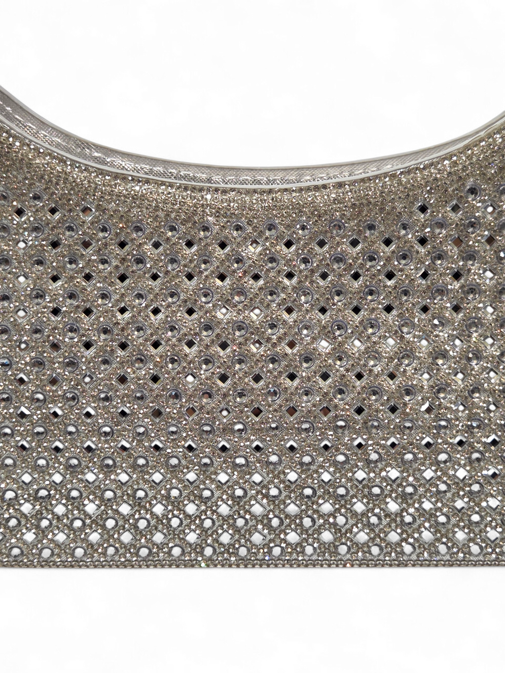 Bolsa Cristal Prata 1079