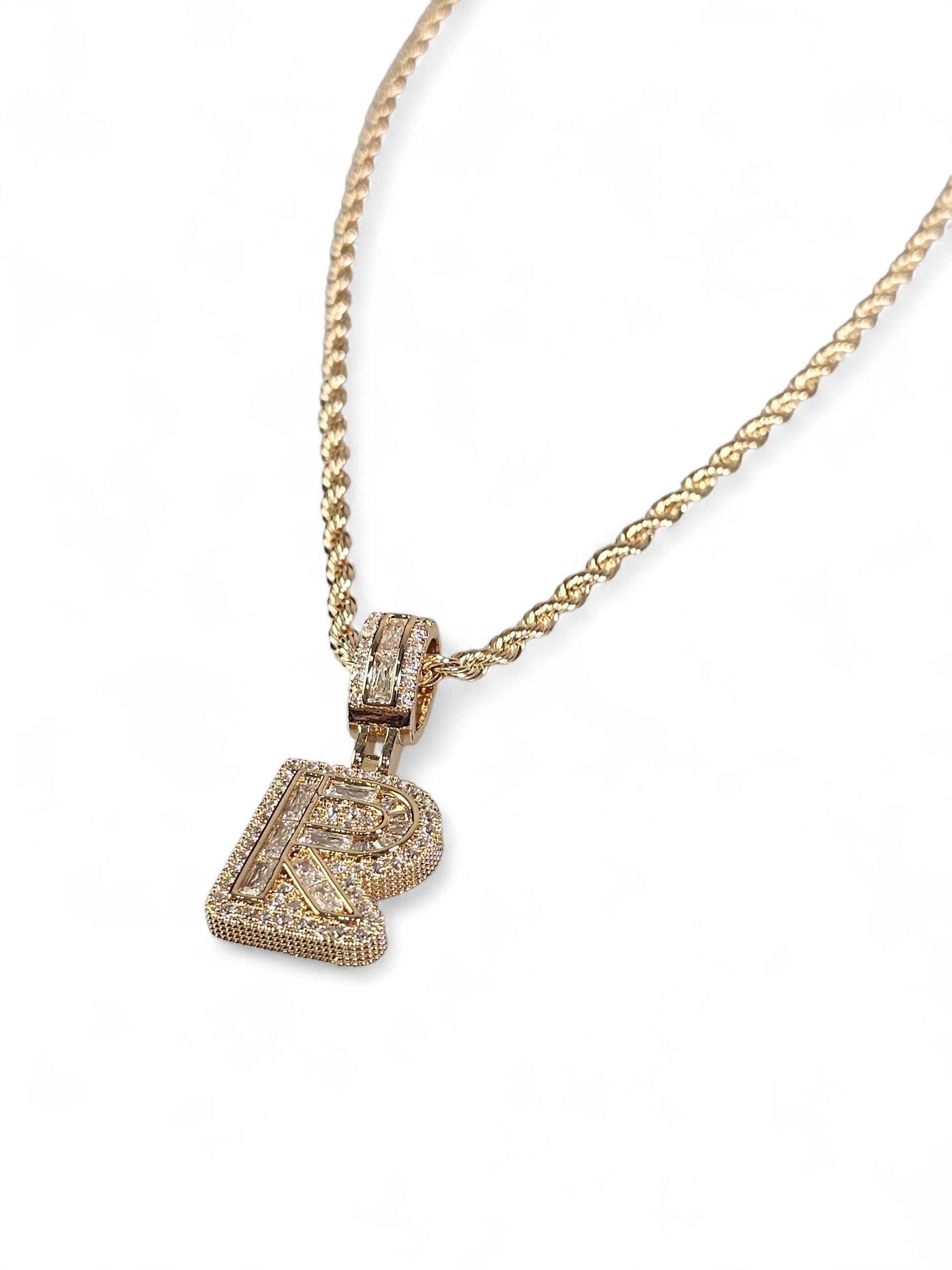 Colar Inicial (R) Zirconia