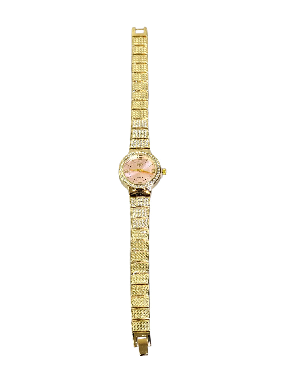 Relógio Prova d’Água com Pulseira Folheada 036