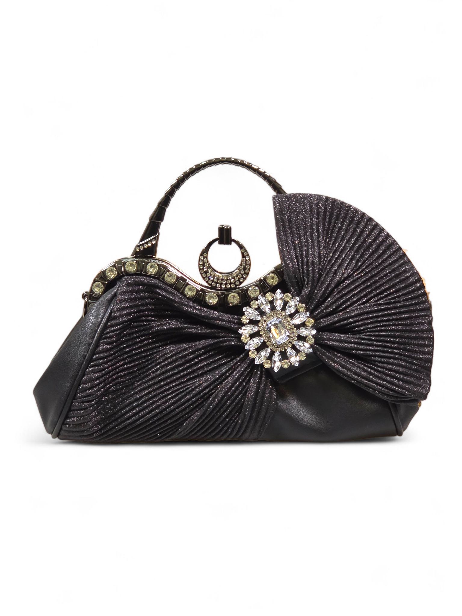 Bolsa Clutch Cristal Preto 1083