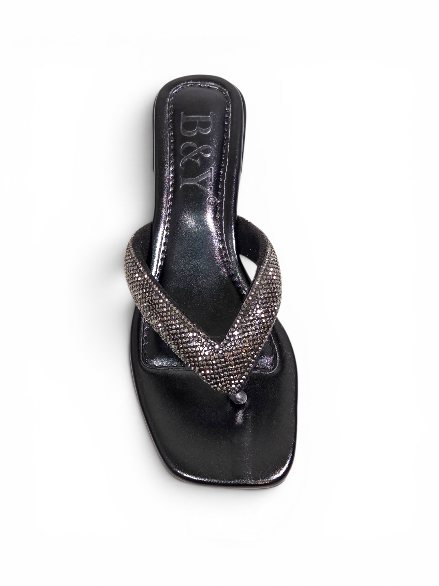 Chinelo 1222 Preto Salto Baixo