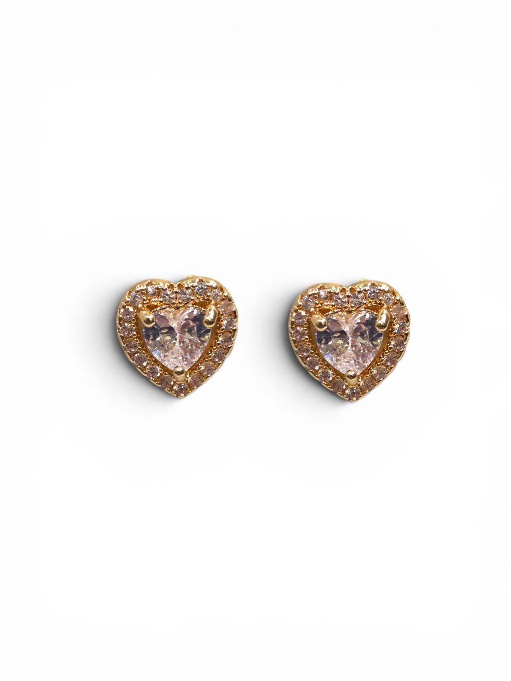 Brinco Cristal Zirconia Dourado 2003