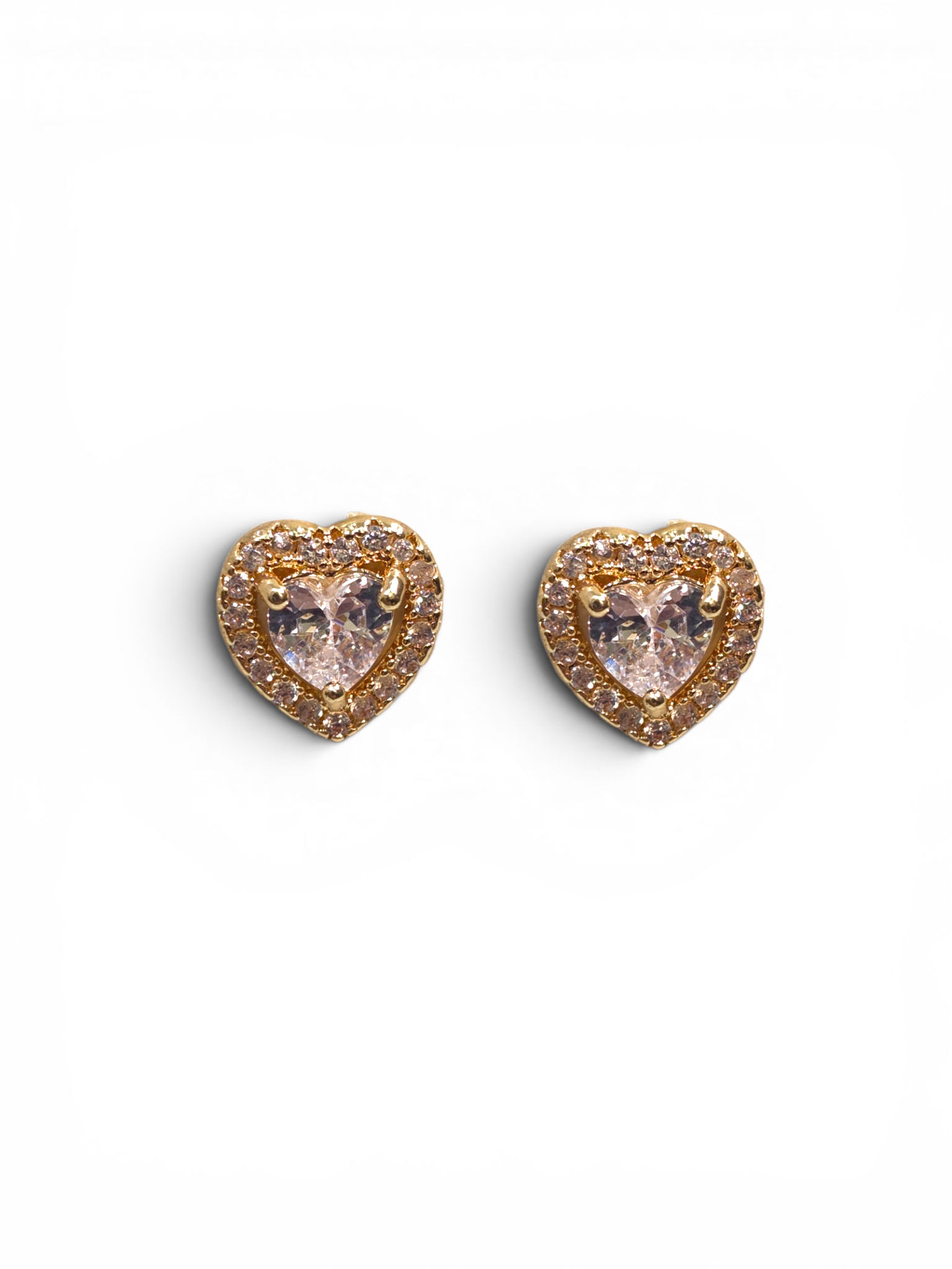 Brinco Cristal Zirconia Dourado 2003