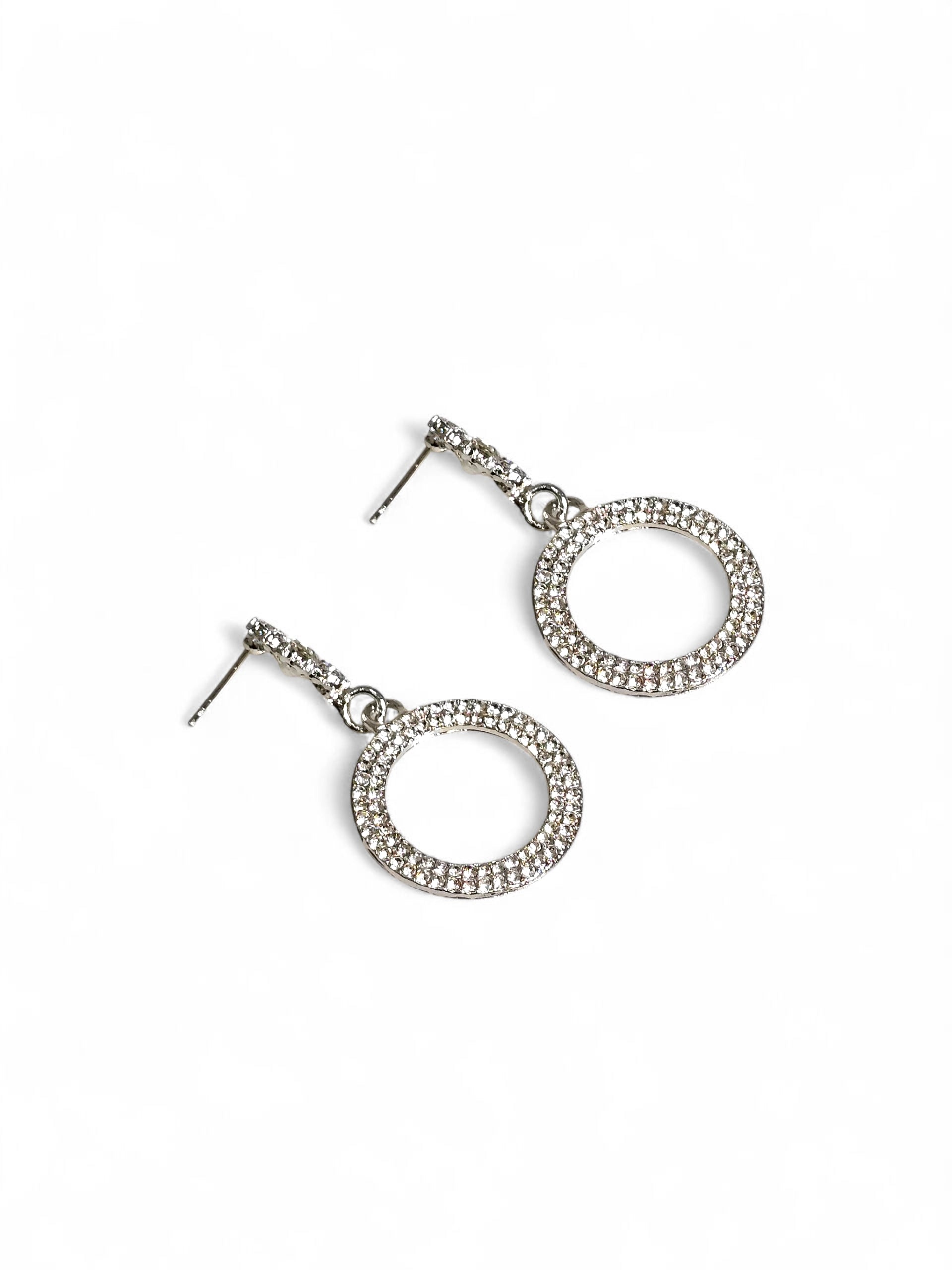 Brinco Cristal Prata 065