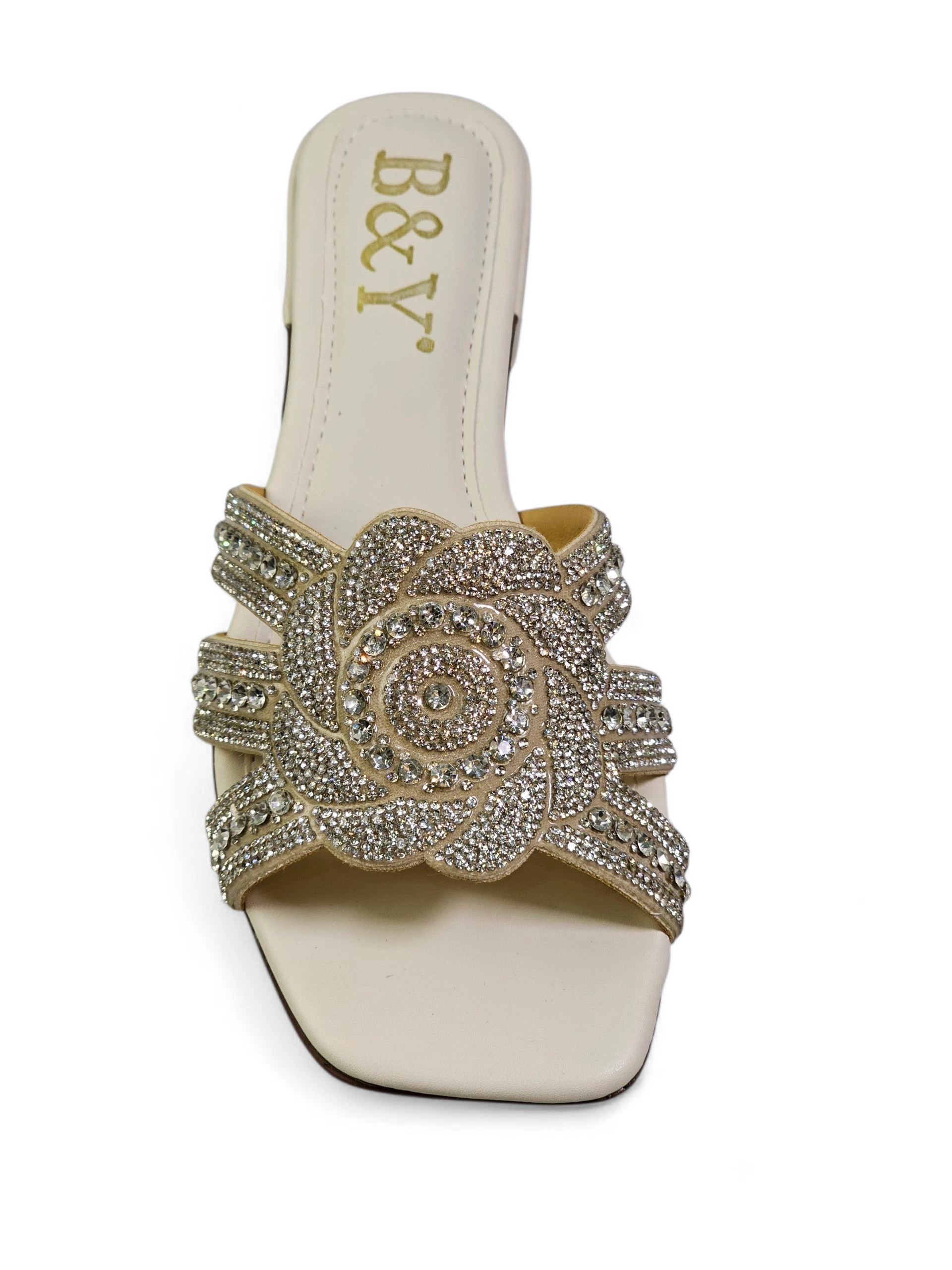 Tamanco 3006 Branco Salto Baixo