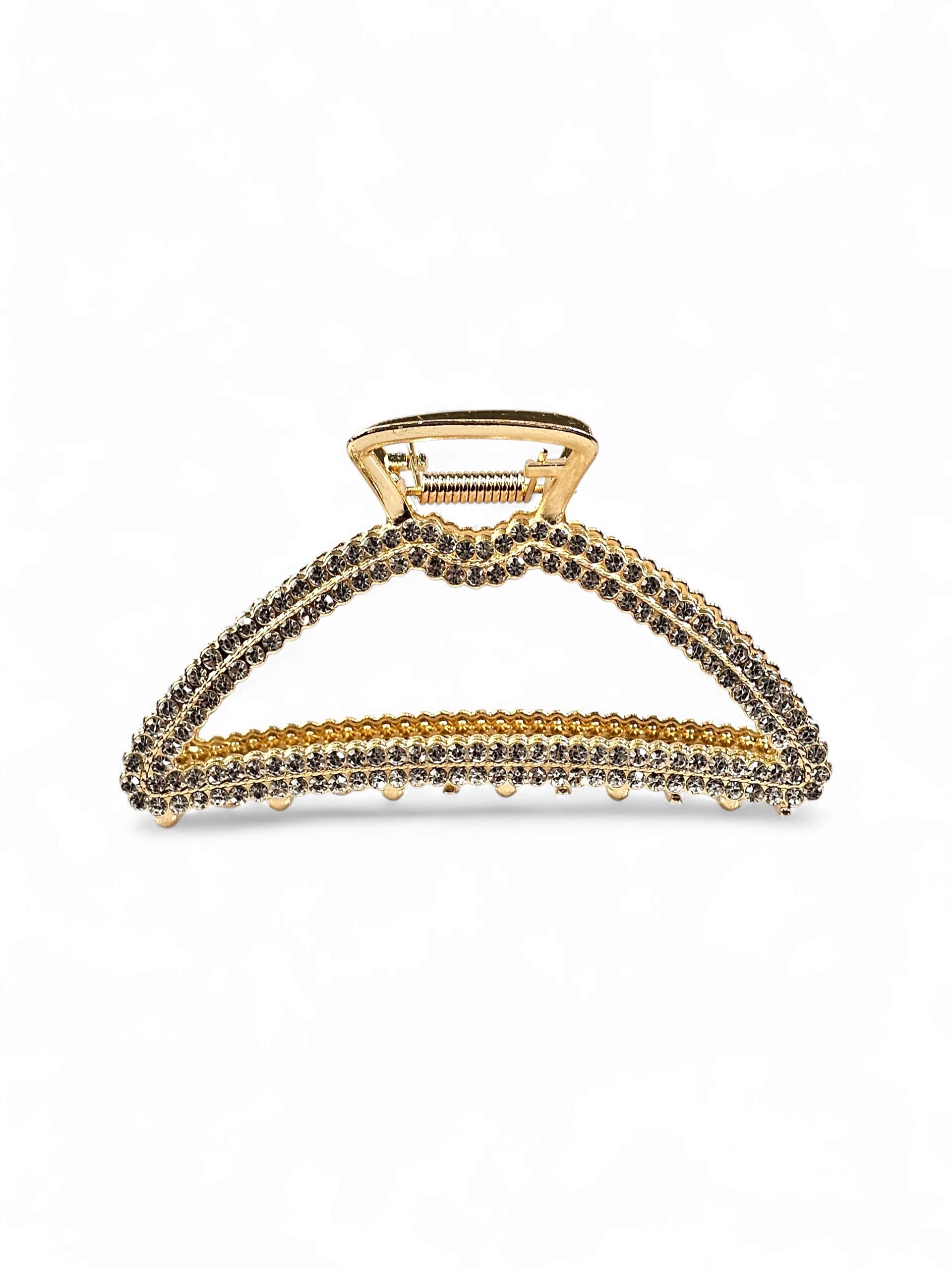 Prendedor de Cabelo Cristal Grande 004