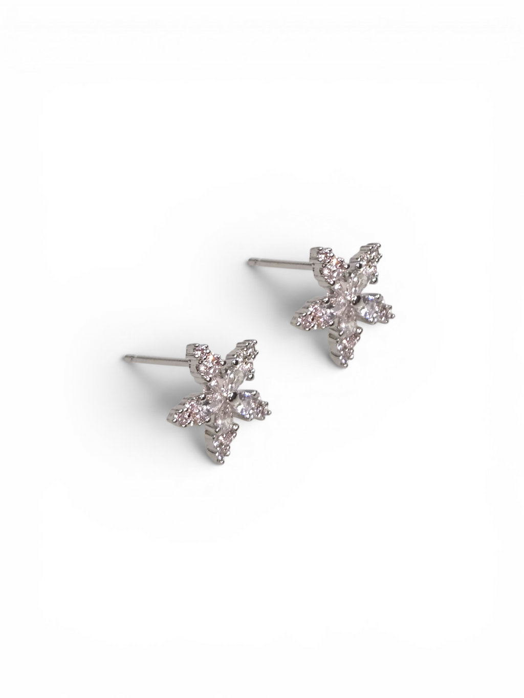 Brinco Cristal Zirconia Prata 2007