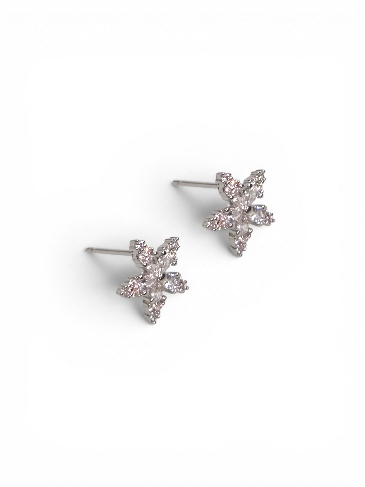 Brinco Cristal Zirconia Prata 2007