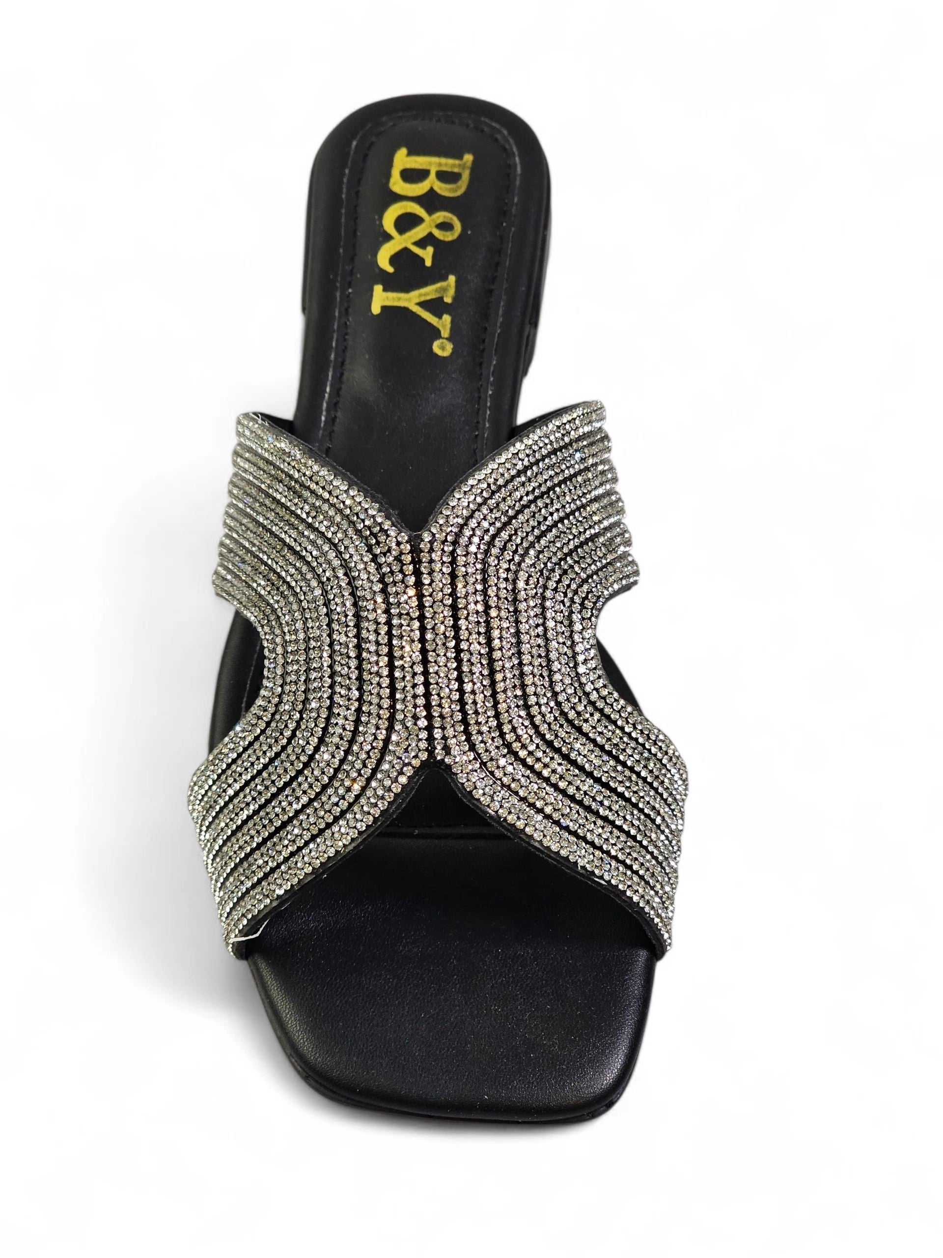 Tamanco 3005 Preto Salto Baixo