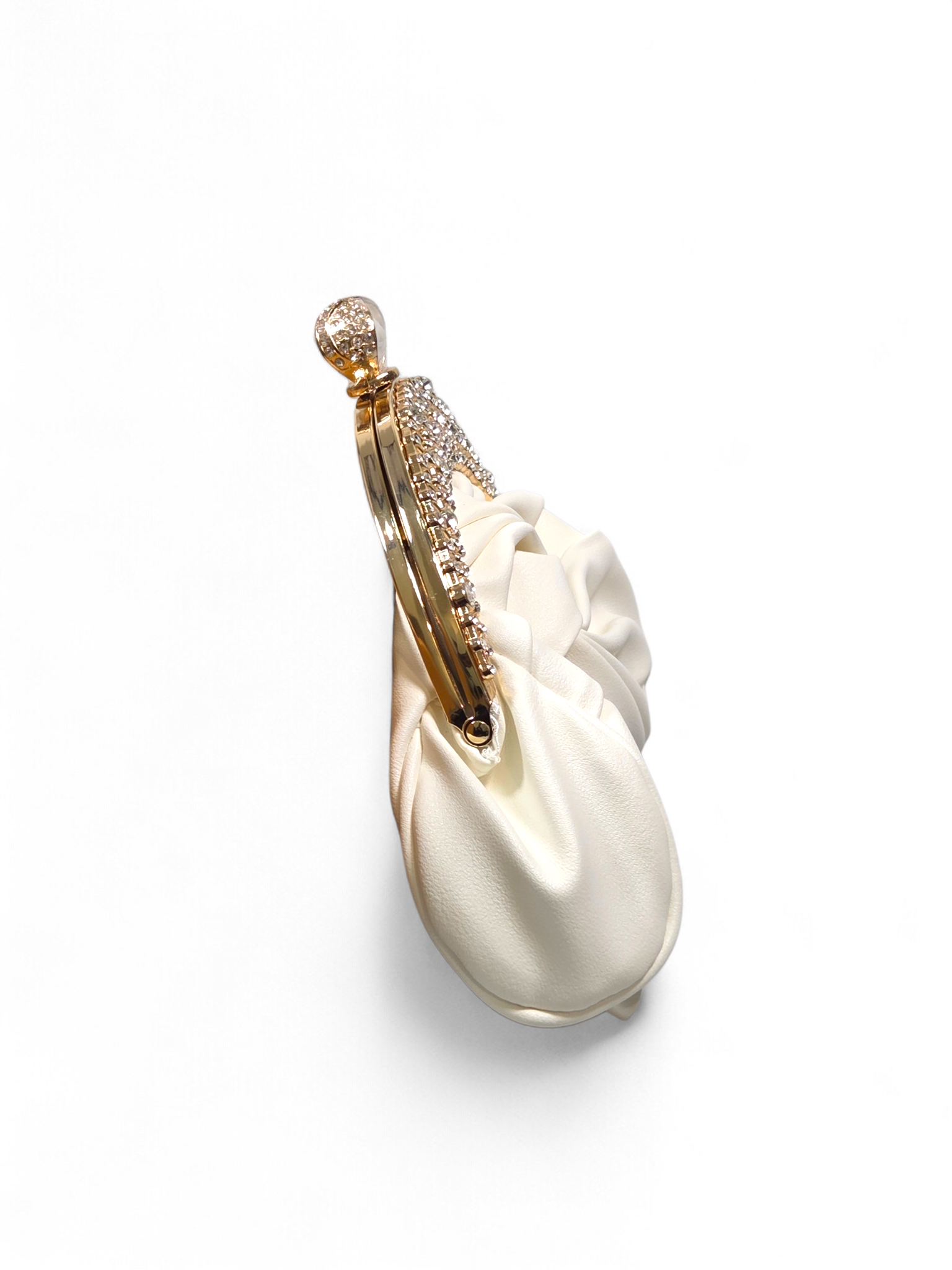 Bolsa Clutch Cristal Branco 1074